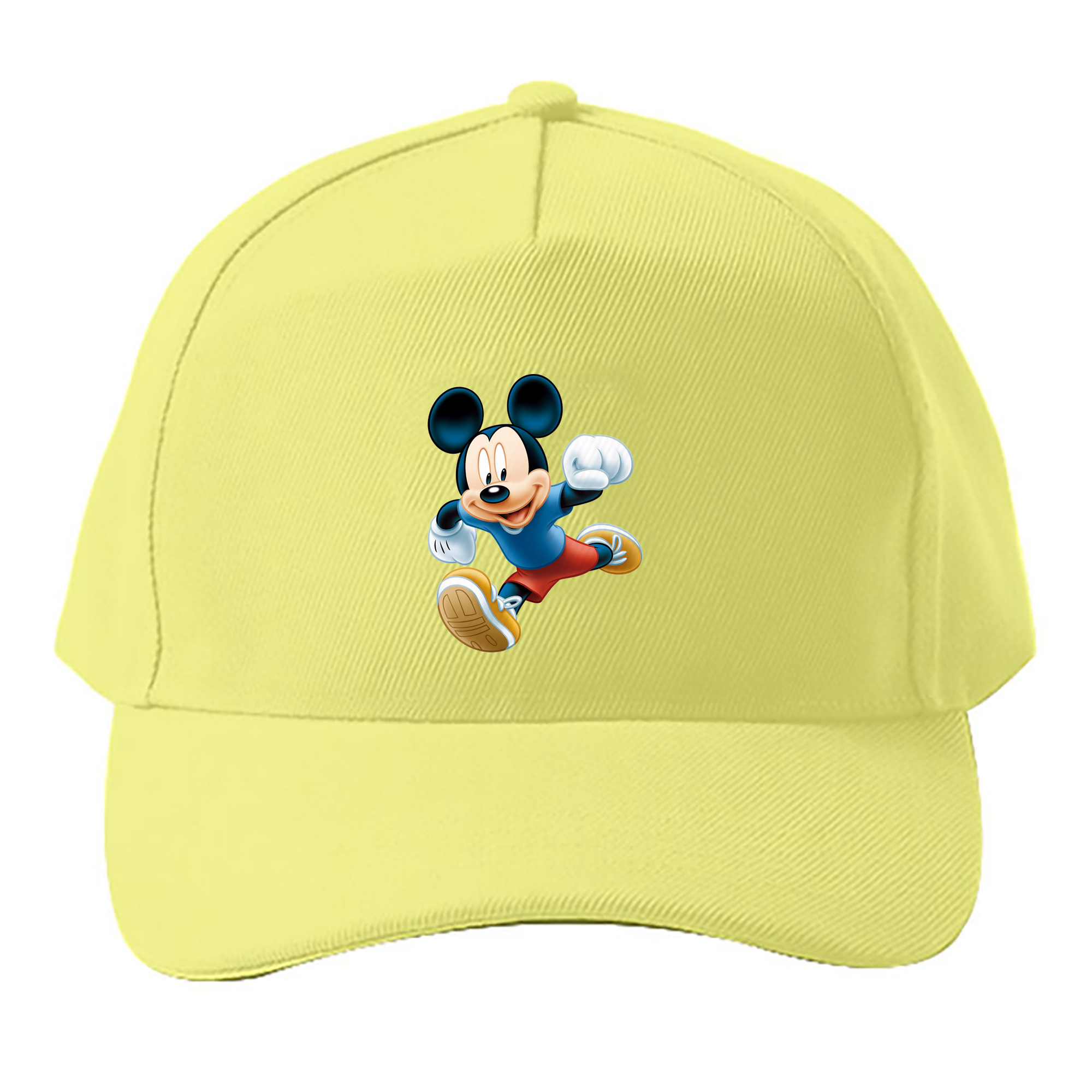 （画像用） ミッキーマウス Mickey Mouse ベースボールキャップ 綿100％ 男女兼用 帽子 スポーツ