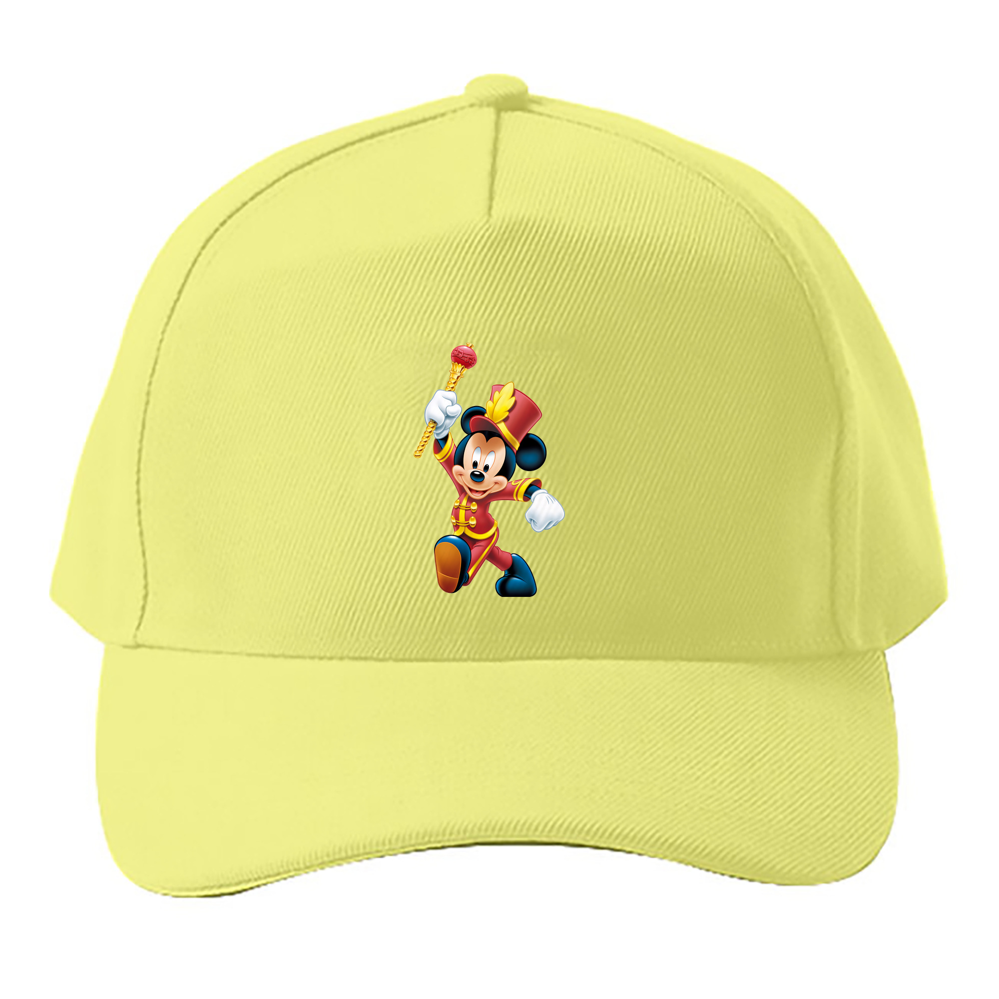 （画像用） ミッキーマウス Mickey Mouse ベースボールキャップ 綿100％ 男女兼用 帽子 スポーツ