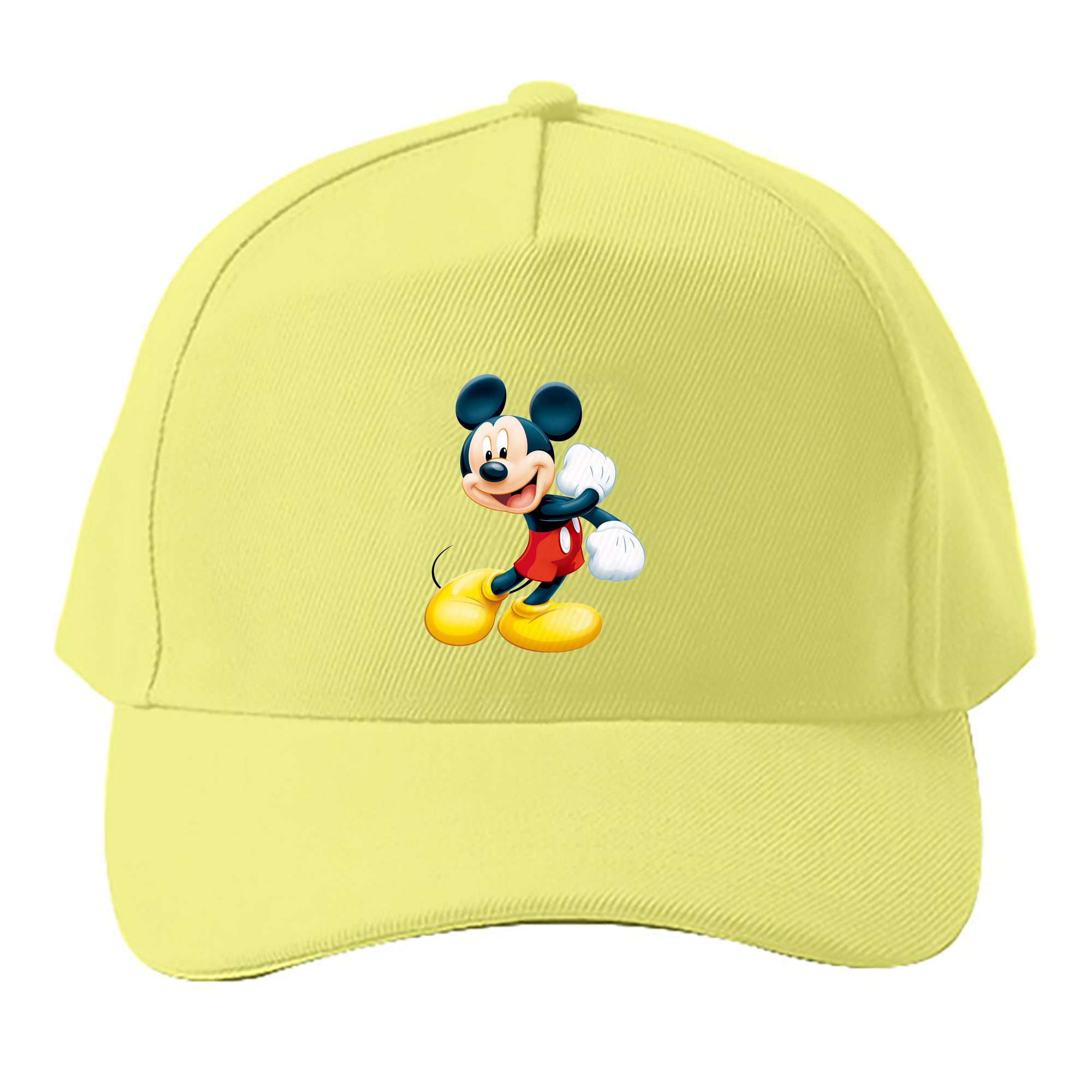 （画像用） ミッキーマウス Mickey Mouse ベースボールキャップ 綿100％ 男女兼用 帽子 スポーツ