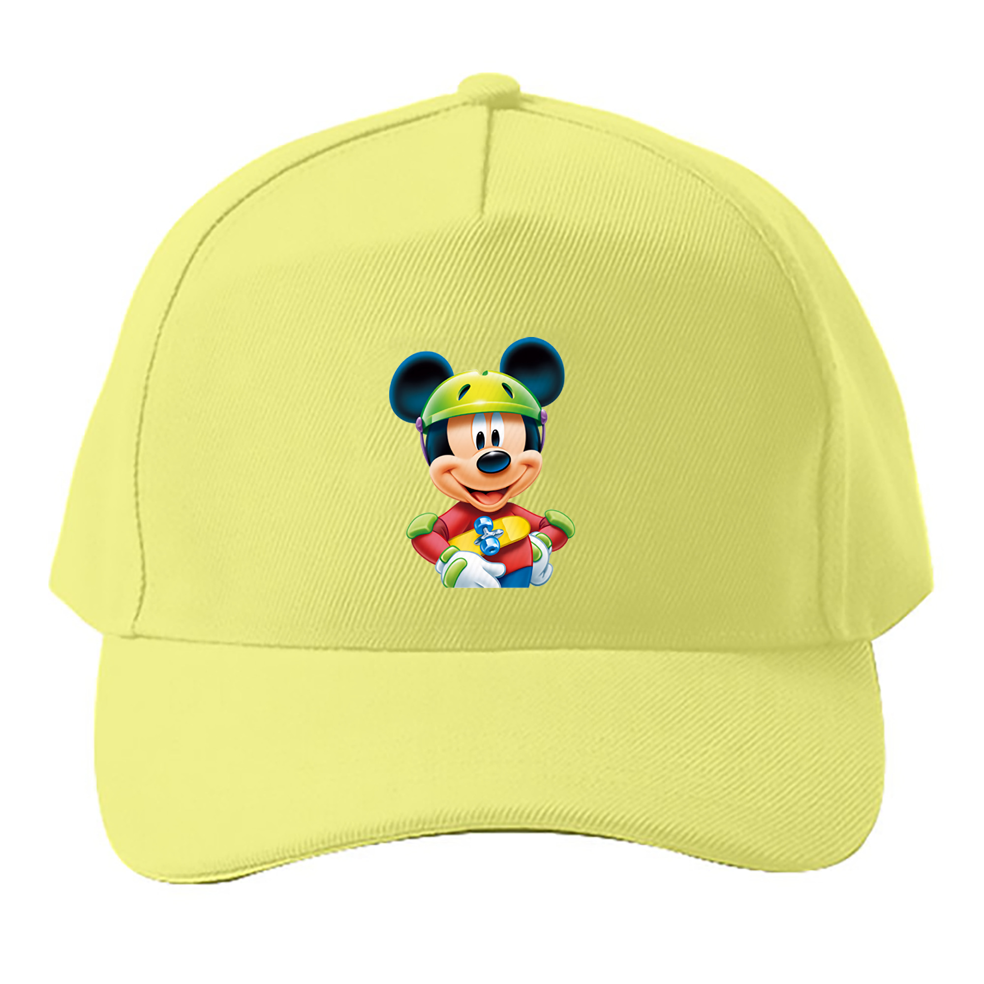 （画像用） ミッキーマウス Mickey Mouse ベースボールキャップ 綿100％ 男女兼用 帽子 スポーツ