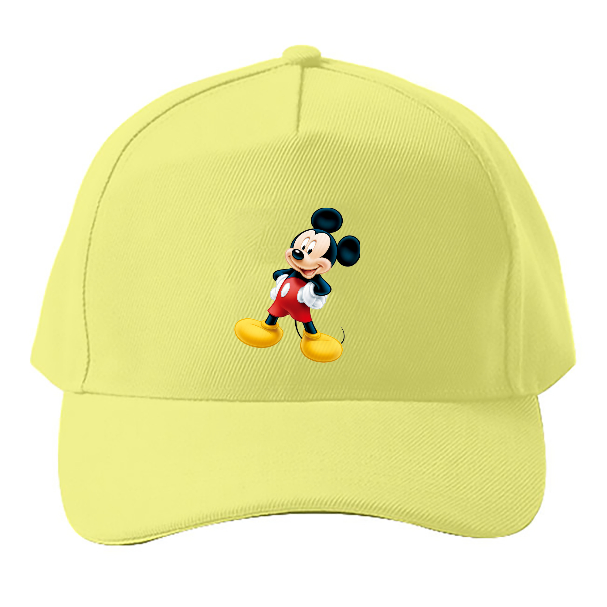 （画像用） ミッキーマウス Mickey Mouse ベースボールキャップ 綿100％ 男女兼用 帽子 スポーツ