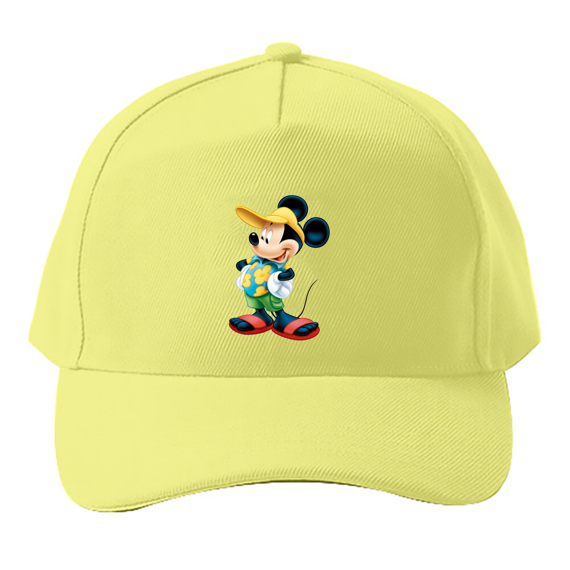 （画像用） ミッキーマウス Mickey Mouse ベースボールキャップ 綿100％ 男女兼用 帽子 スポーツ
