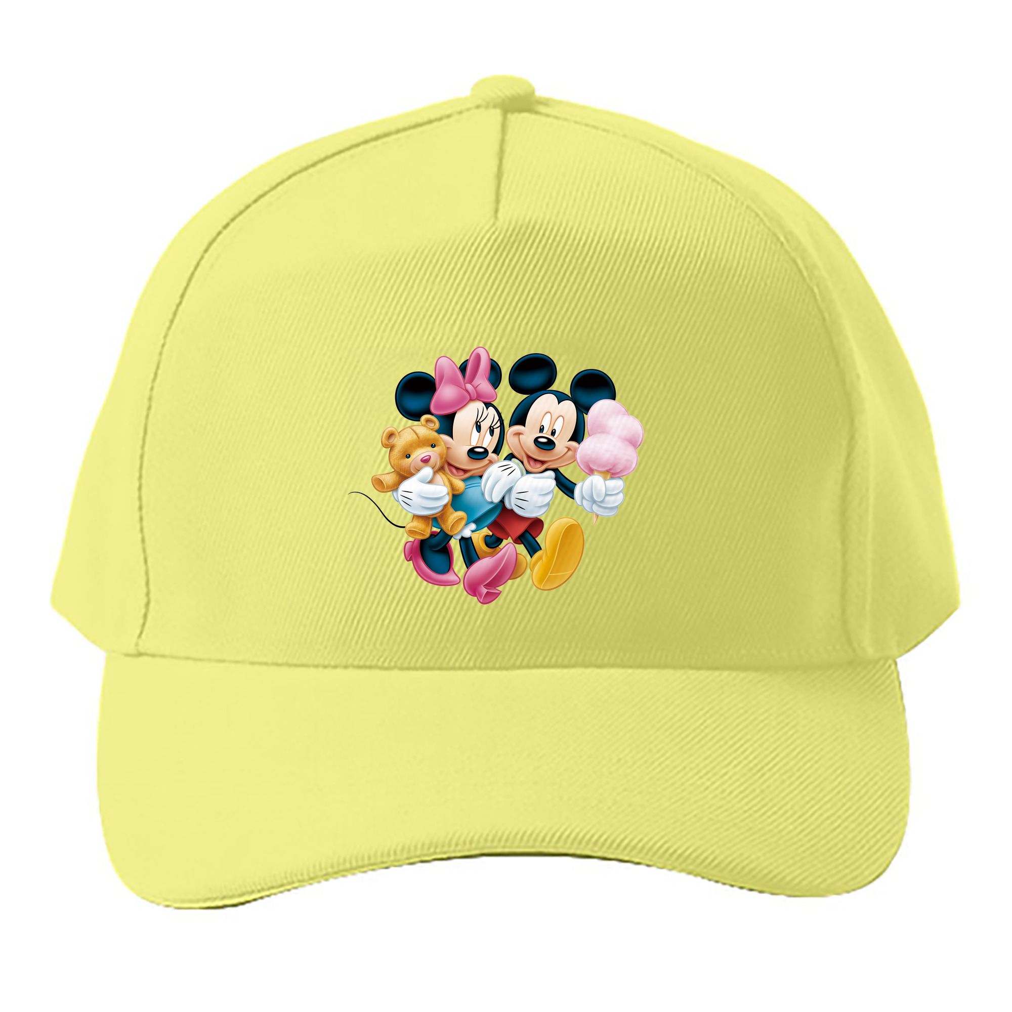 （画像用） ミッキーマウス Mickey Mouse ベースボールキャップ 綿100％ 男女兼用 帽子 スポーツ