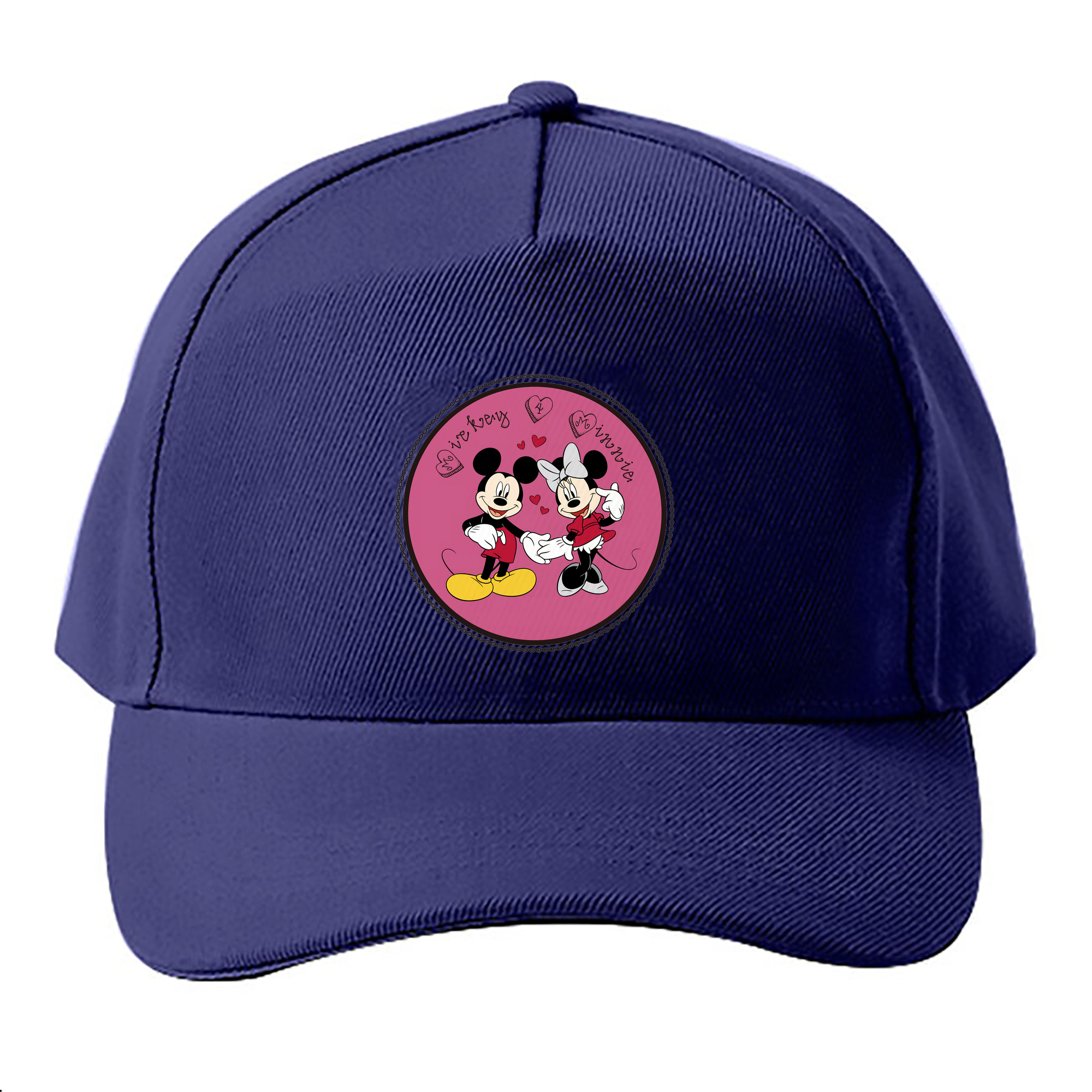 （画像用） ミッキーマウス Mickey Mouse ベースボールキャップ 綿100％ 男女兼用 帽子 スポーツ