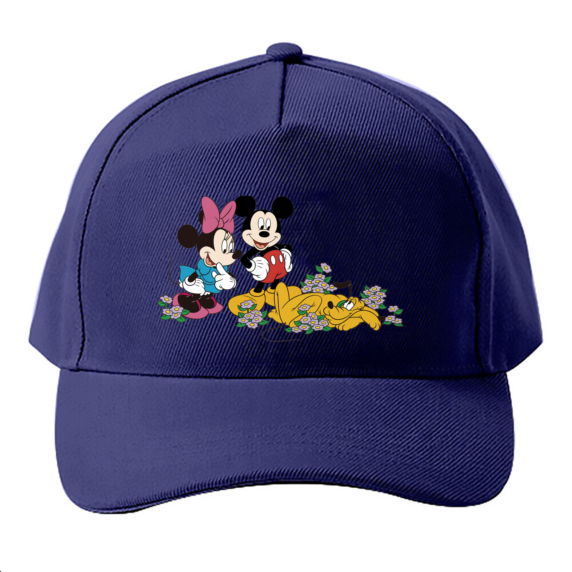 （画像用） ミッキーマウス Mickey Mouse ベースボールキャップ 綿100％ 男女兼用 帽子 スポーツ