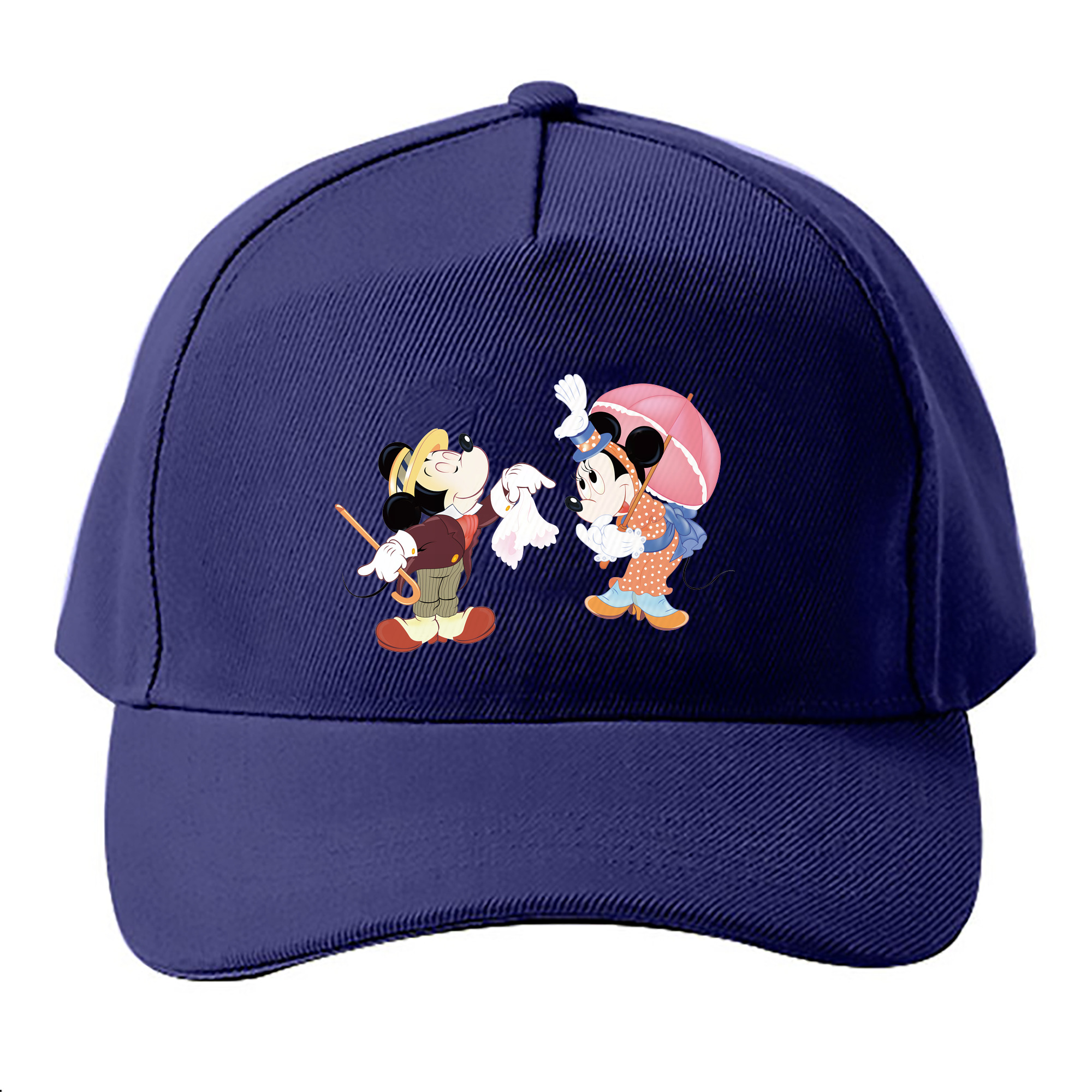 （画像用） ミッキーマウス Mickey Mouse ベースボールキャップ 綿100％ 男女兼用 帽子 スポーツ