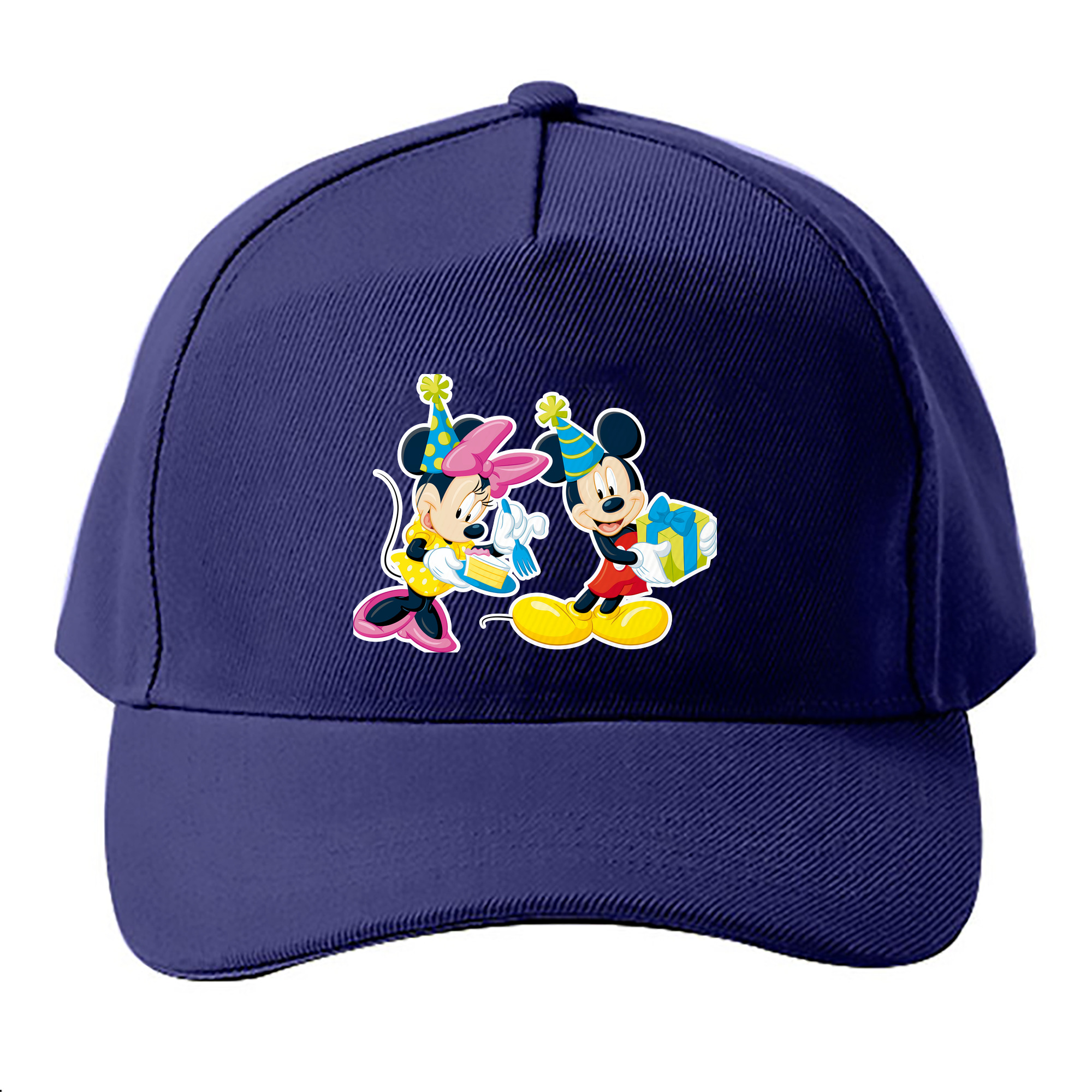 （画像用） ミッキーマウス Mickey Mouse ベースボールキャップ 綿100％ 男女兼用 帽子 スポーツ
