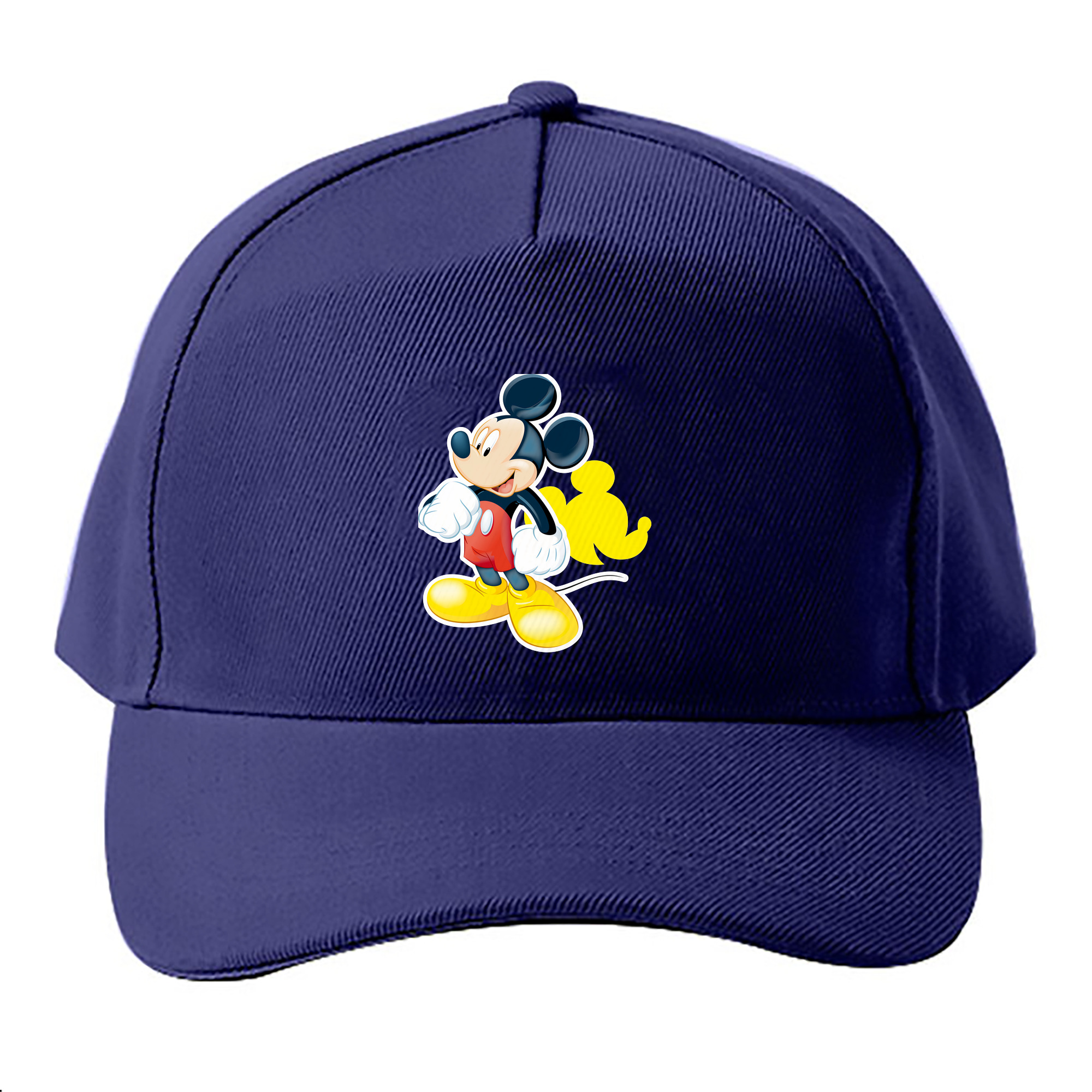 （画像用） ミッキーマウス Mickey Mouse ベースボールキャップ 綿100％ 男女兼用 帽子 スポーツ