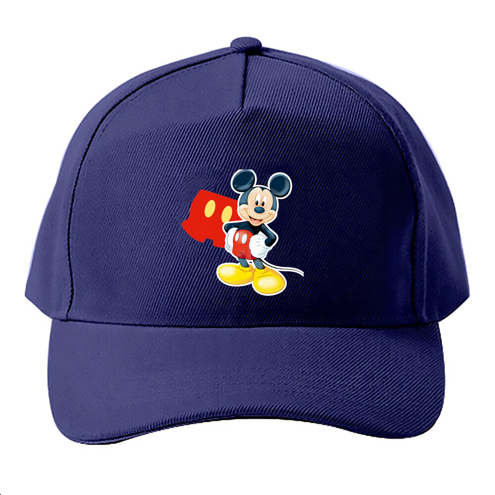 （画像用） ミッキーマウス Mickey Mouse ベースボールキャップ 綿100％ 男女兼用 帽子 スポーツ
