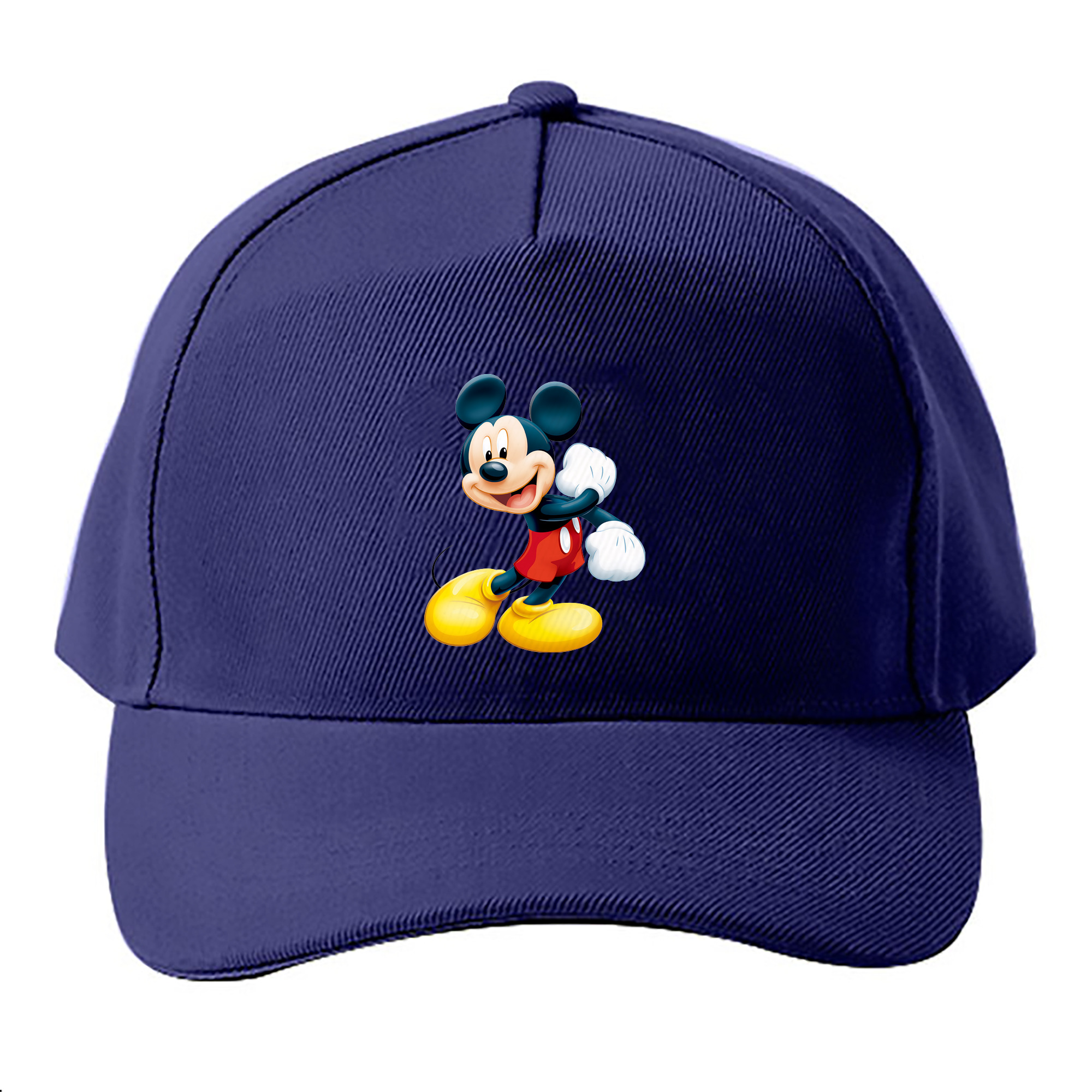 （画像用） ミッキーマウス Mickey Mouse ベースボールキャップ 綿100％ 男女兼用 帽子 スポーツ