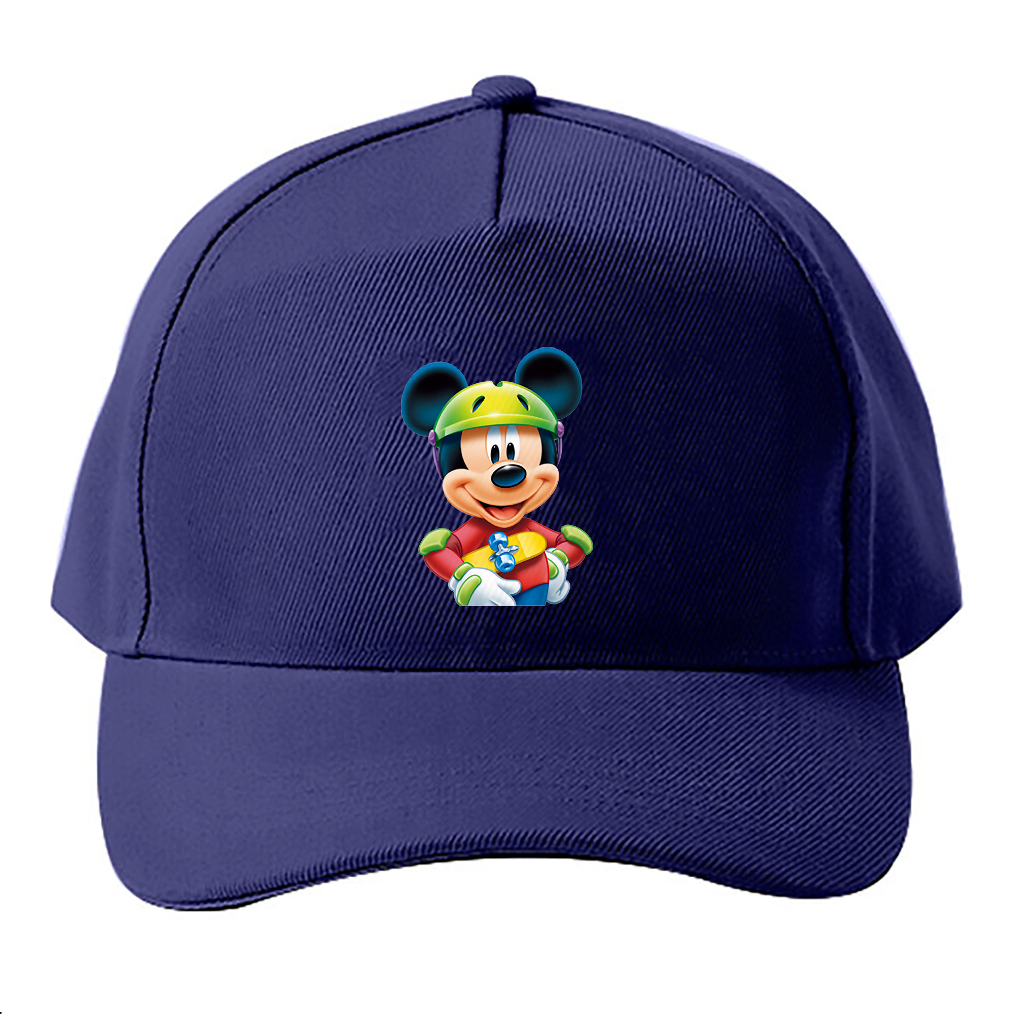 （画像用） ミッキーマウス Mickey Mouse ベースボールキャップ 綿100％ 男女兼用 帽子 スポーツ