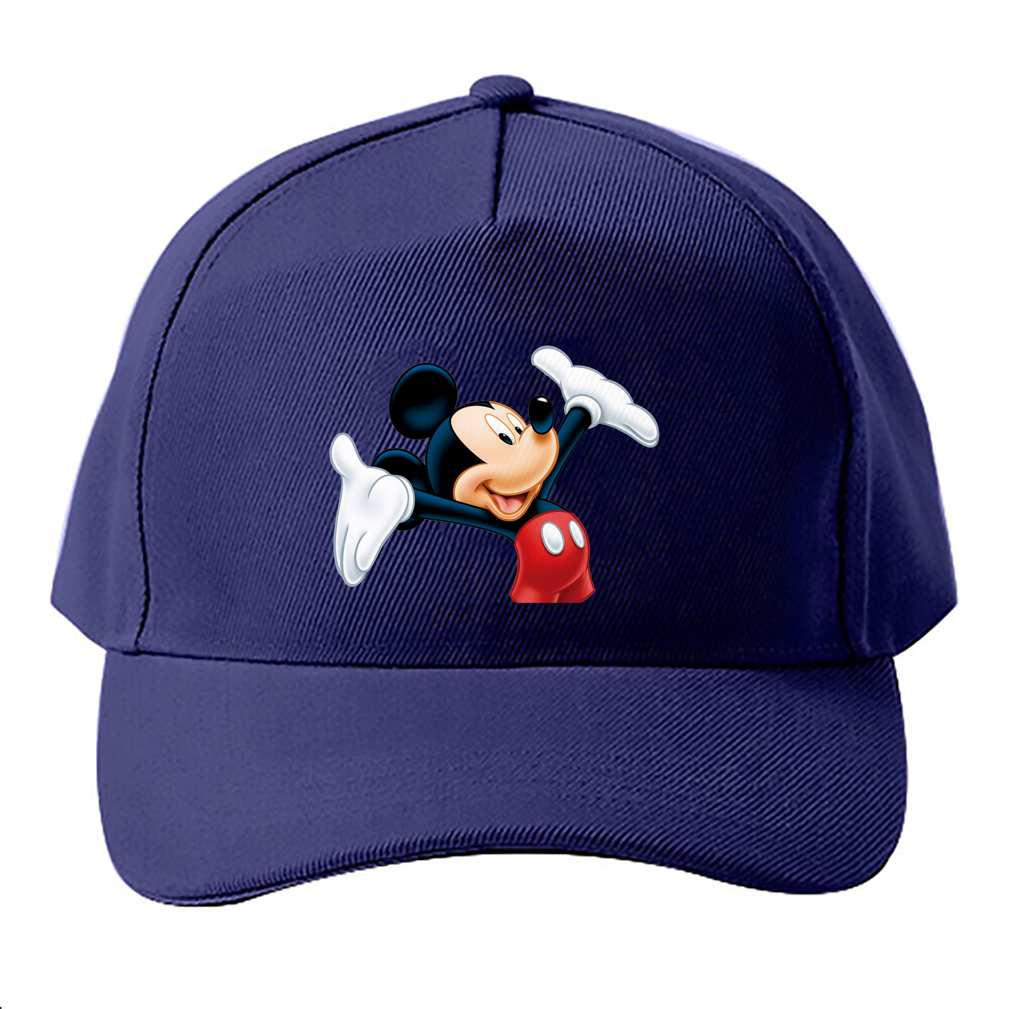 （画像用） ミッキーマウス Mickey Mouse ベースボールキャップ 綿100％ 男女兼用 帽子 スポーツ