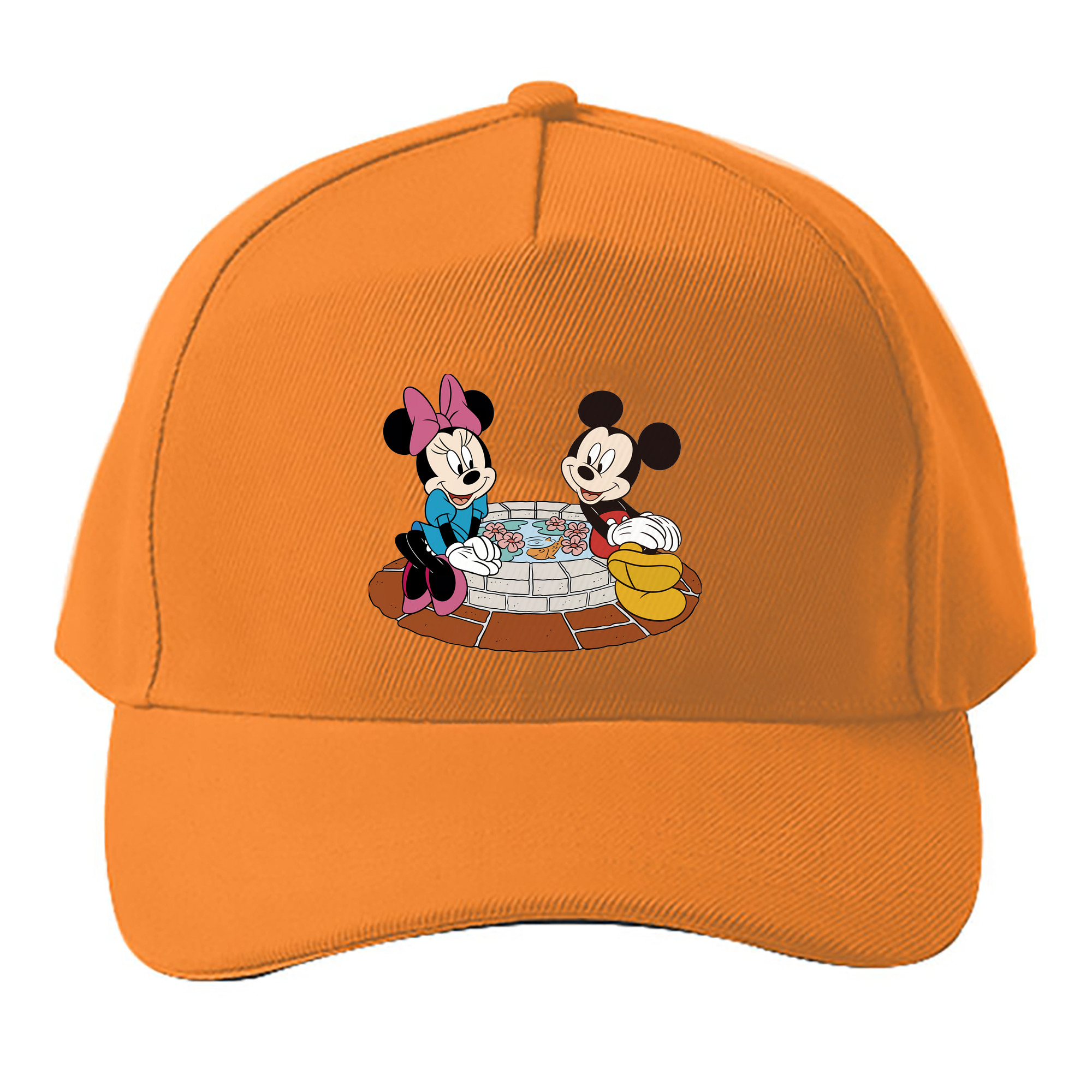 （画像用） ミッキーマウス Mickey Mouse ベースボールキャップ 綿100％ 男女兼用 帽子 スポーツ