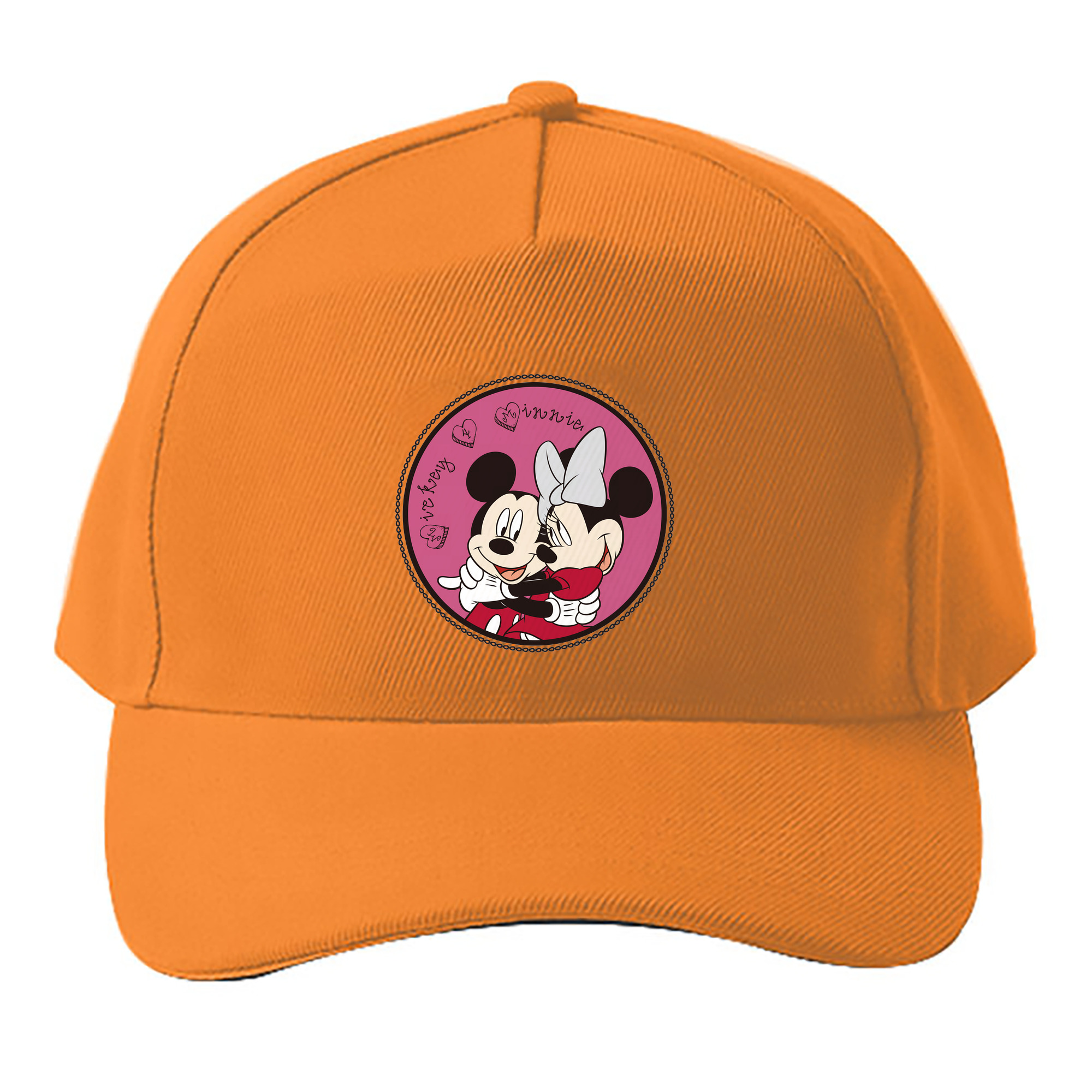 （画像用） ミッキーマウス Mickey Mouse ベースボールキャップ 綿100％ 男女兼用 帽子 スポーツ