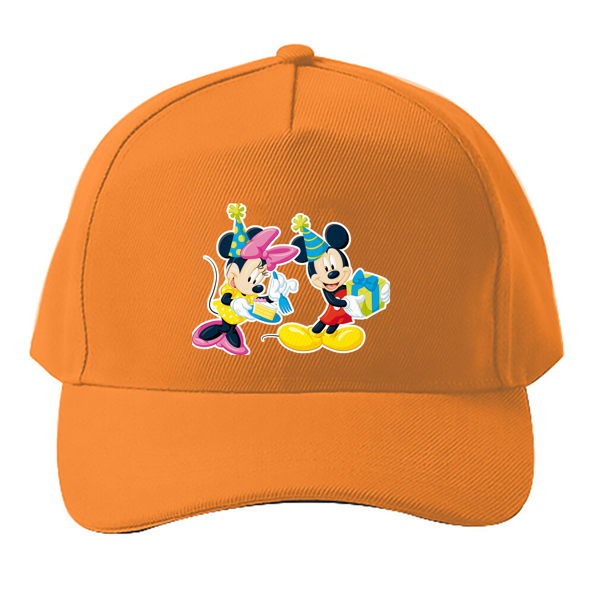 （画像用） ミッキーマウス Mickey Mouse ベースボールキャップ 綿100％ 男女兼用 帽子 スポーツ