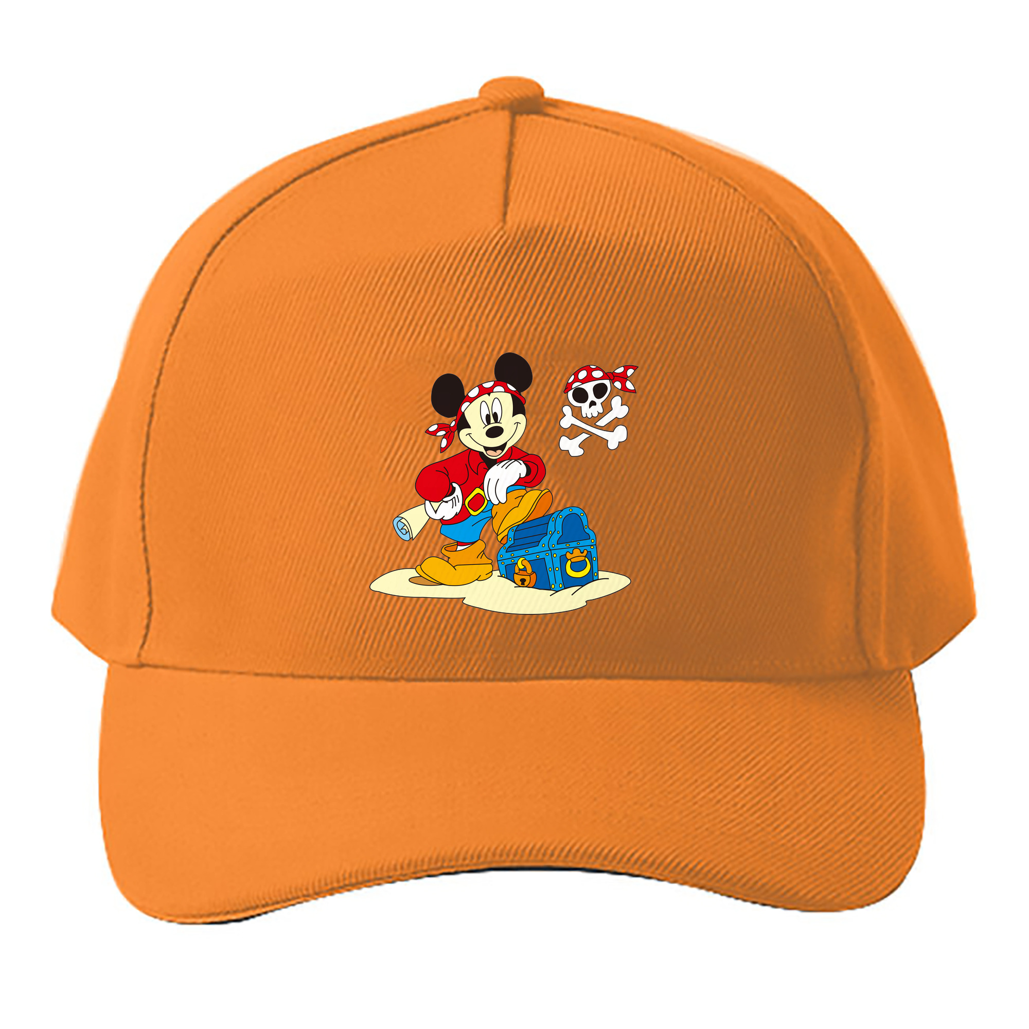 （画像用） ミッキーマウス Mickey Mouse ベースボールキャップ 綿100％ 男女兼用 帽子 スポーツ