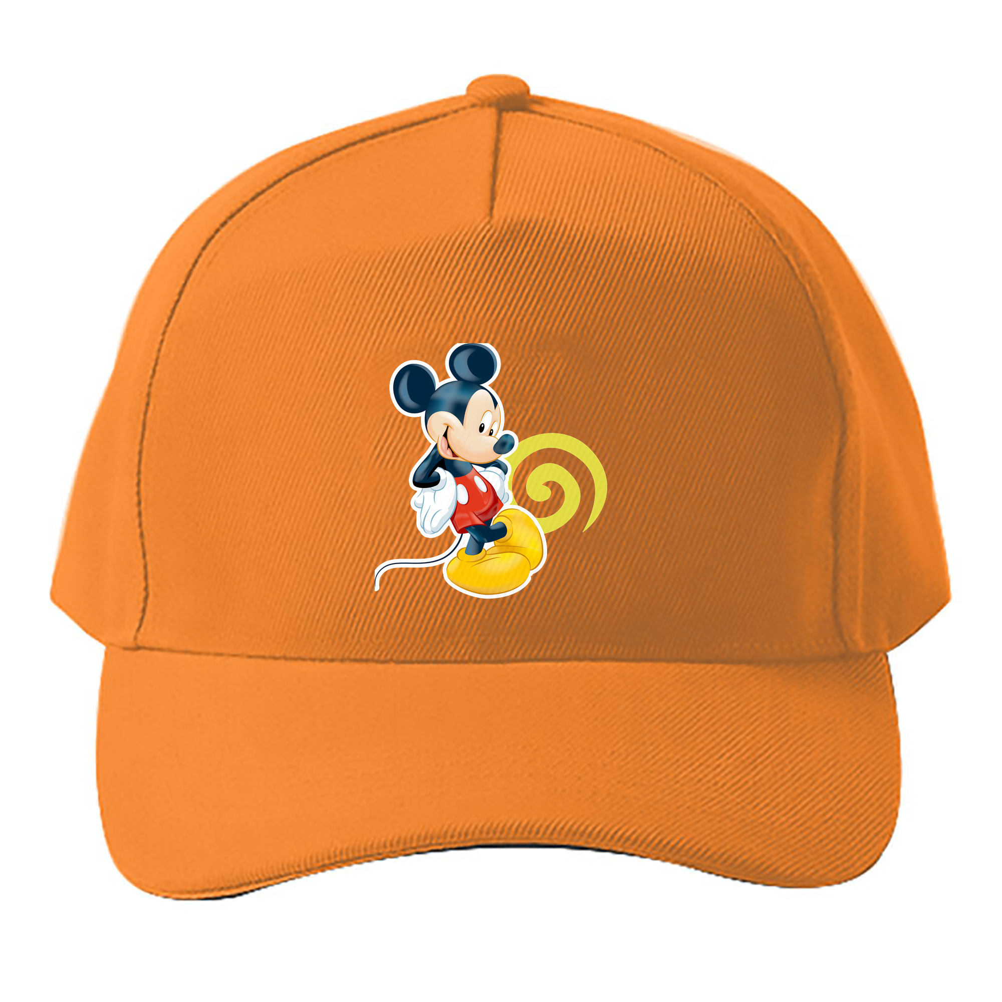 （画像用） ミッキーマウス Mickey Mouse ベースボールキャップ 綿100％ 男女兼用 帽子 スポーツ