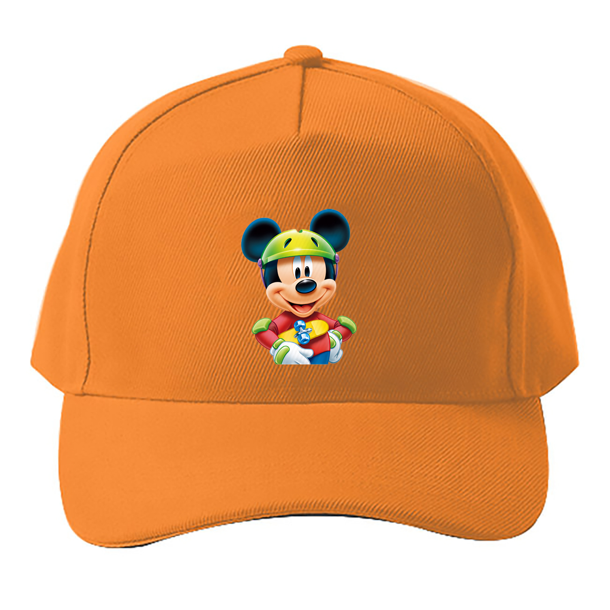 （画像用） ミッキーマウス Mickey Mouse ベースボールキャップ 綿100％ 男女兼用 帽子 スポーツ