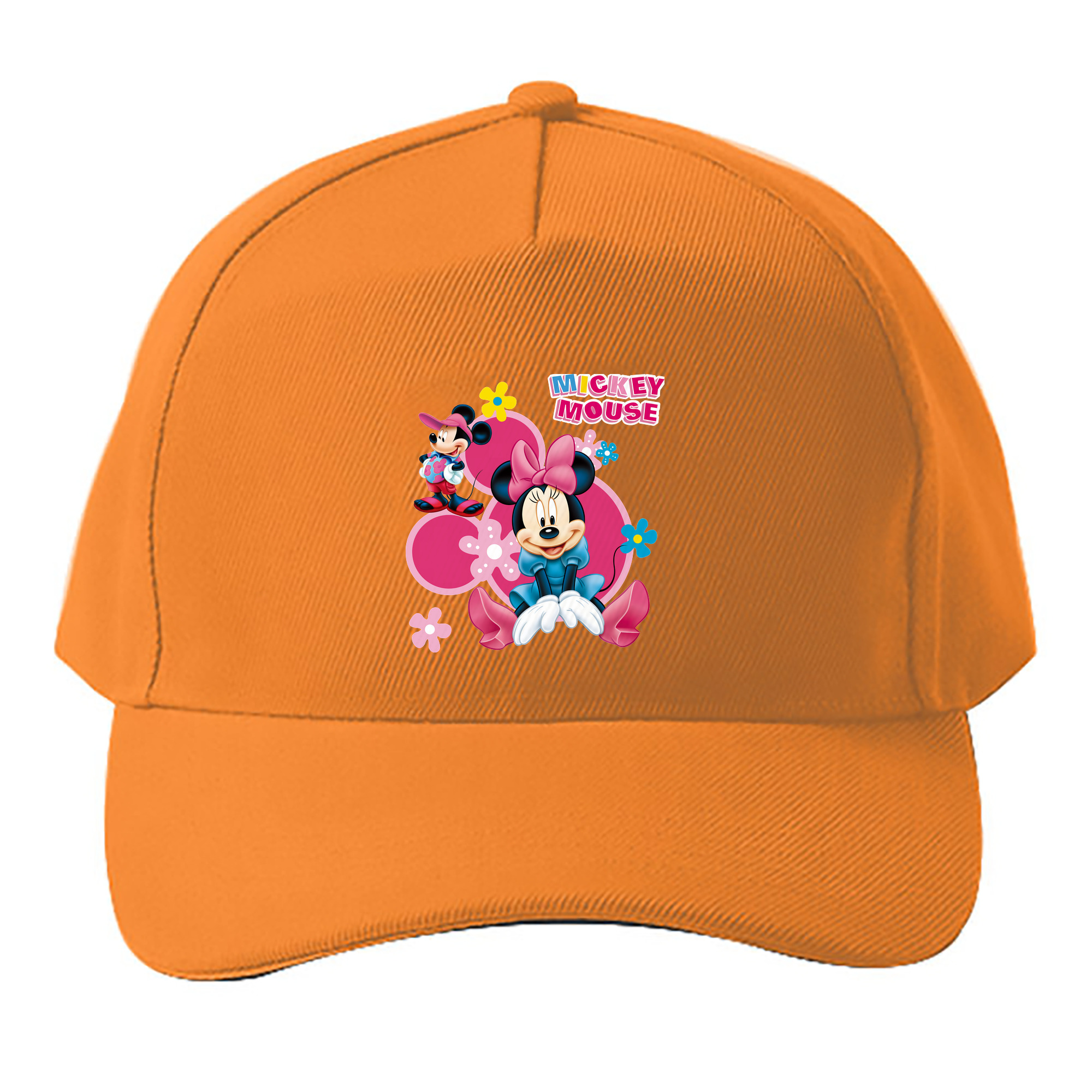 （画像用） ミッキーマウス Mickey Mouse ベースボールキャップ 綿100％ 男女兼用 帽子 スポーツ