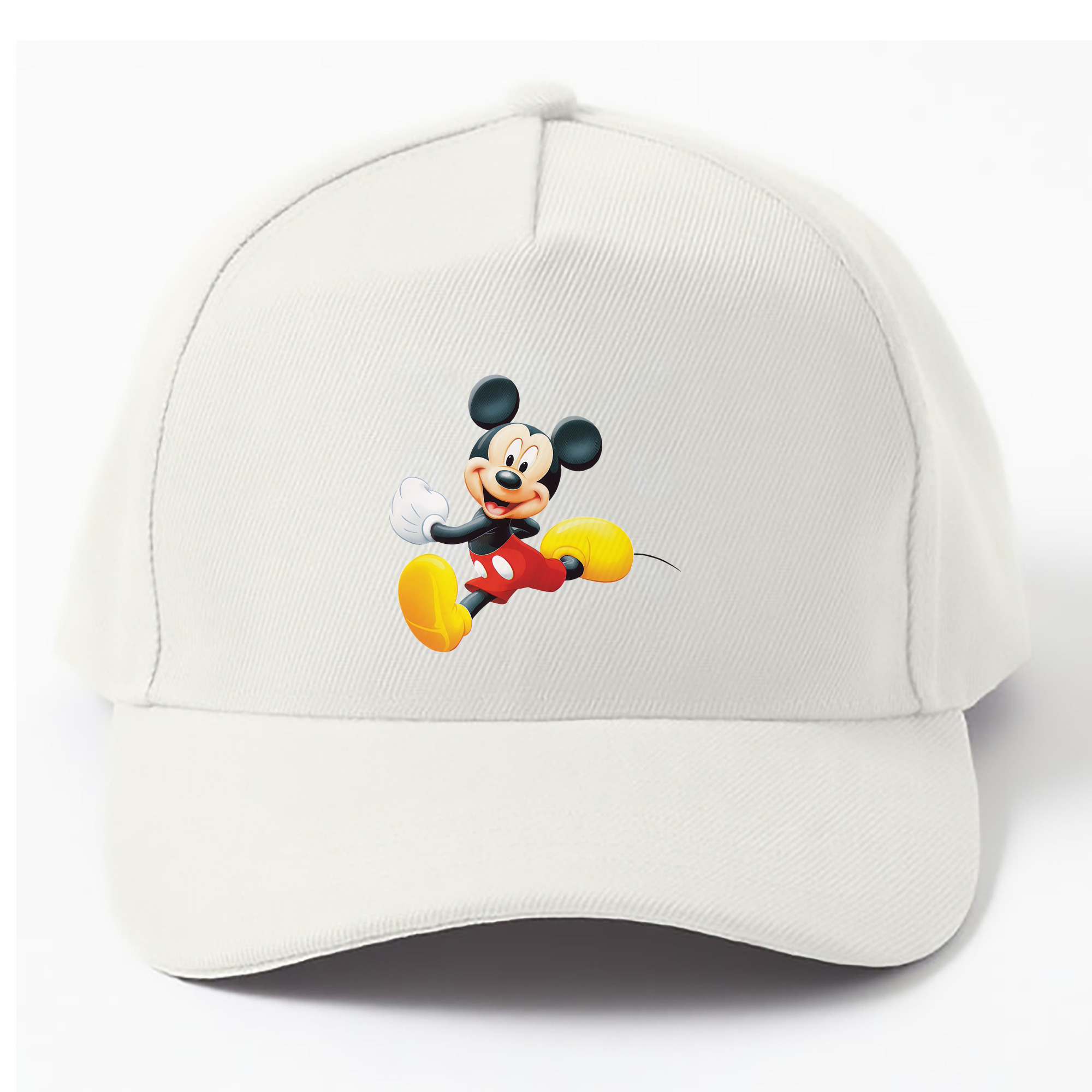 （画像用） ミッキーマウス Mickey Mouse ベースボールキャップ 綿100％ 男女兼用 帽子 スポーツ