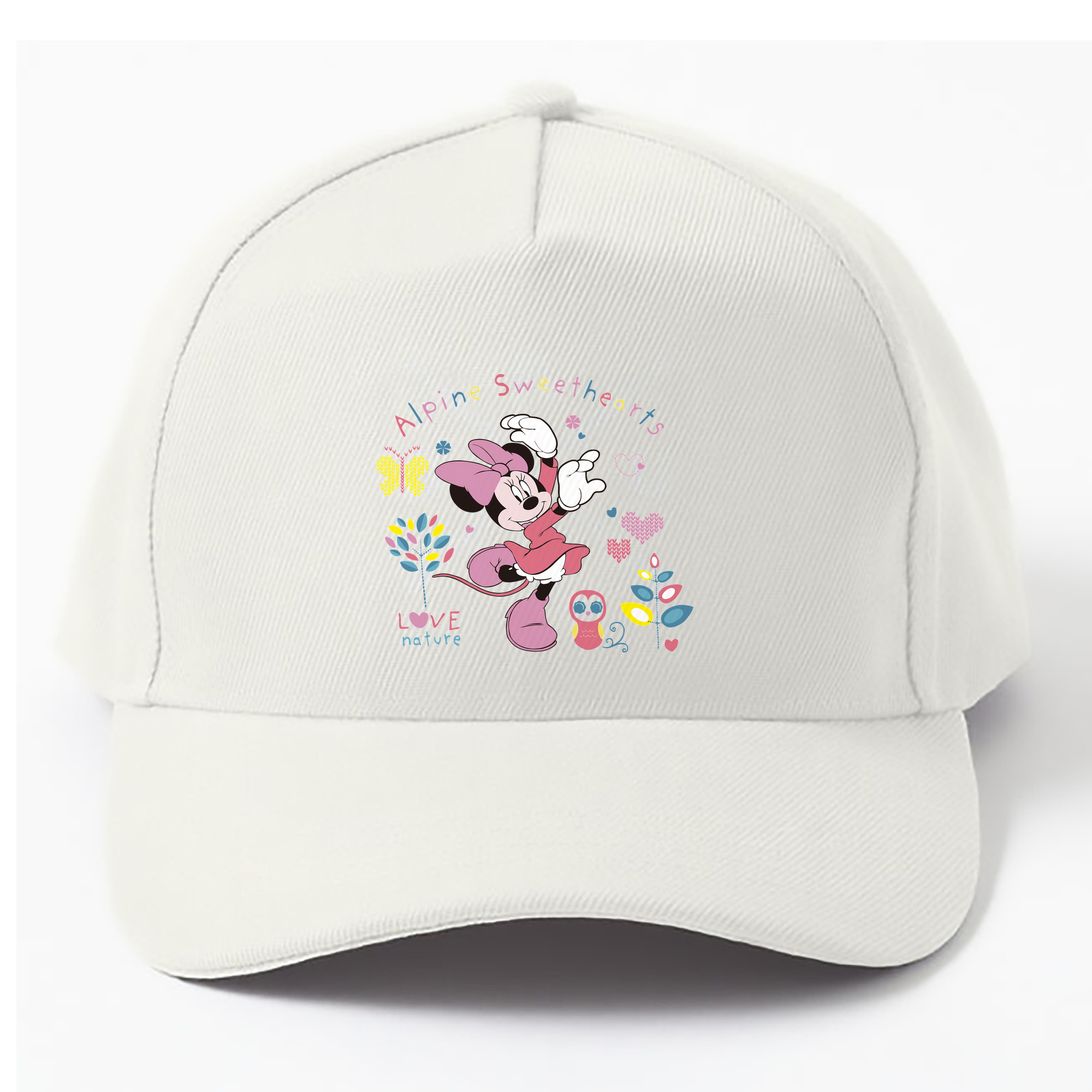 （画像用） ミッキーマウス Mickey Mouse ベースボールキャップ 綿100％ 男女兼用 帽子 スポーツ