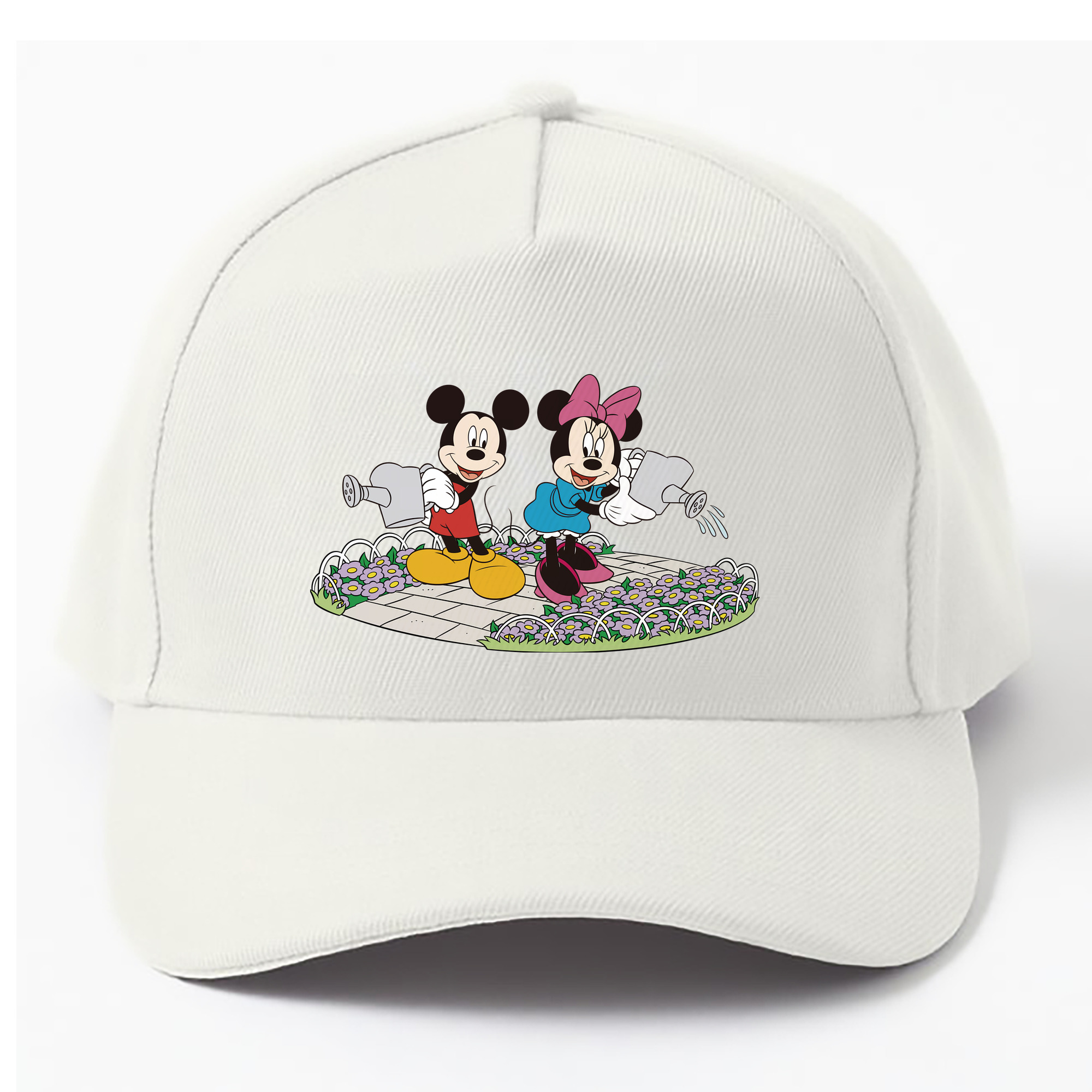 （画像用） ミッキーマウス Mickey Mouse ベースボールキャップ 綿100％ 男女兼用 帽子 スポーツ