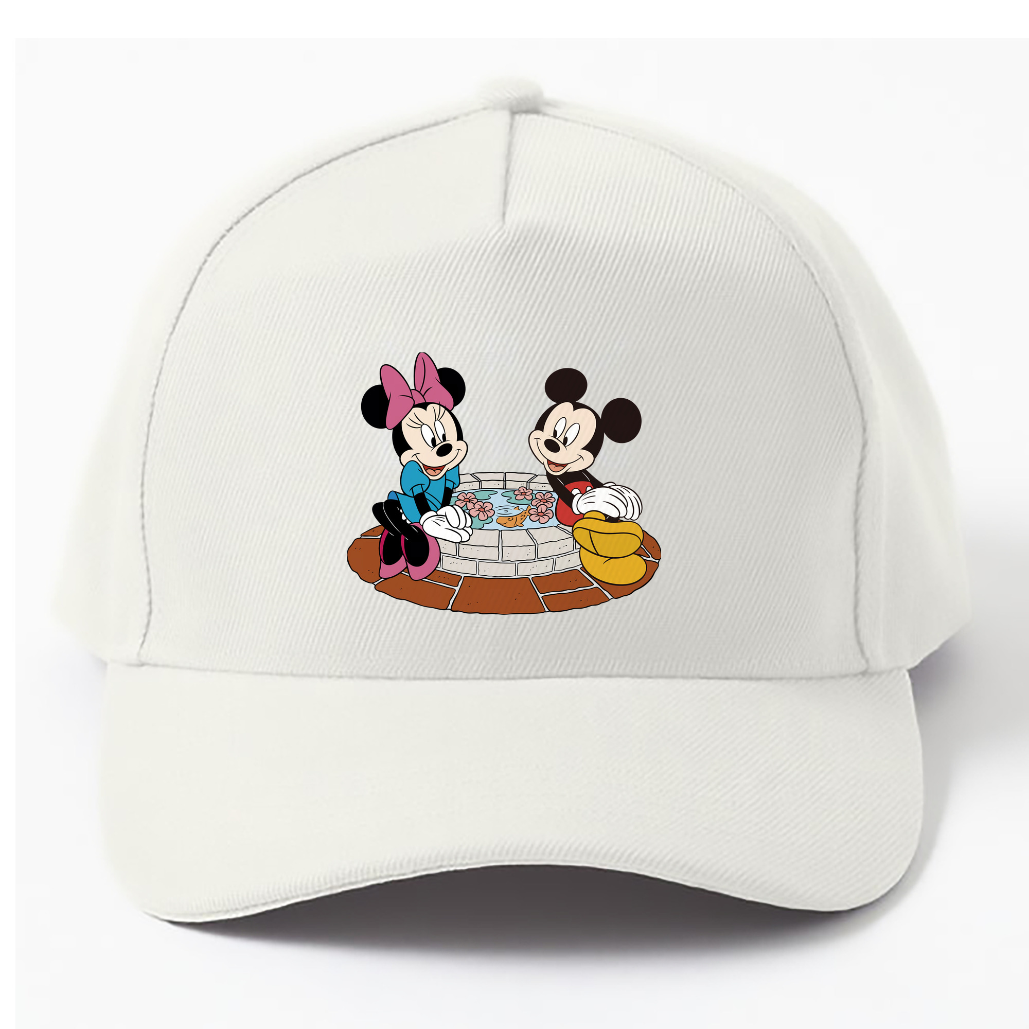 （画像用） ミッキーマウス Mickey Mouse ベースボールキャップ 綿100％ 男女兼用 帽子 スポーツ