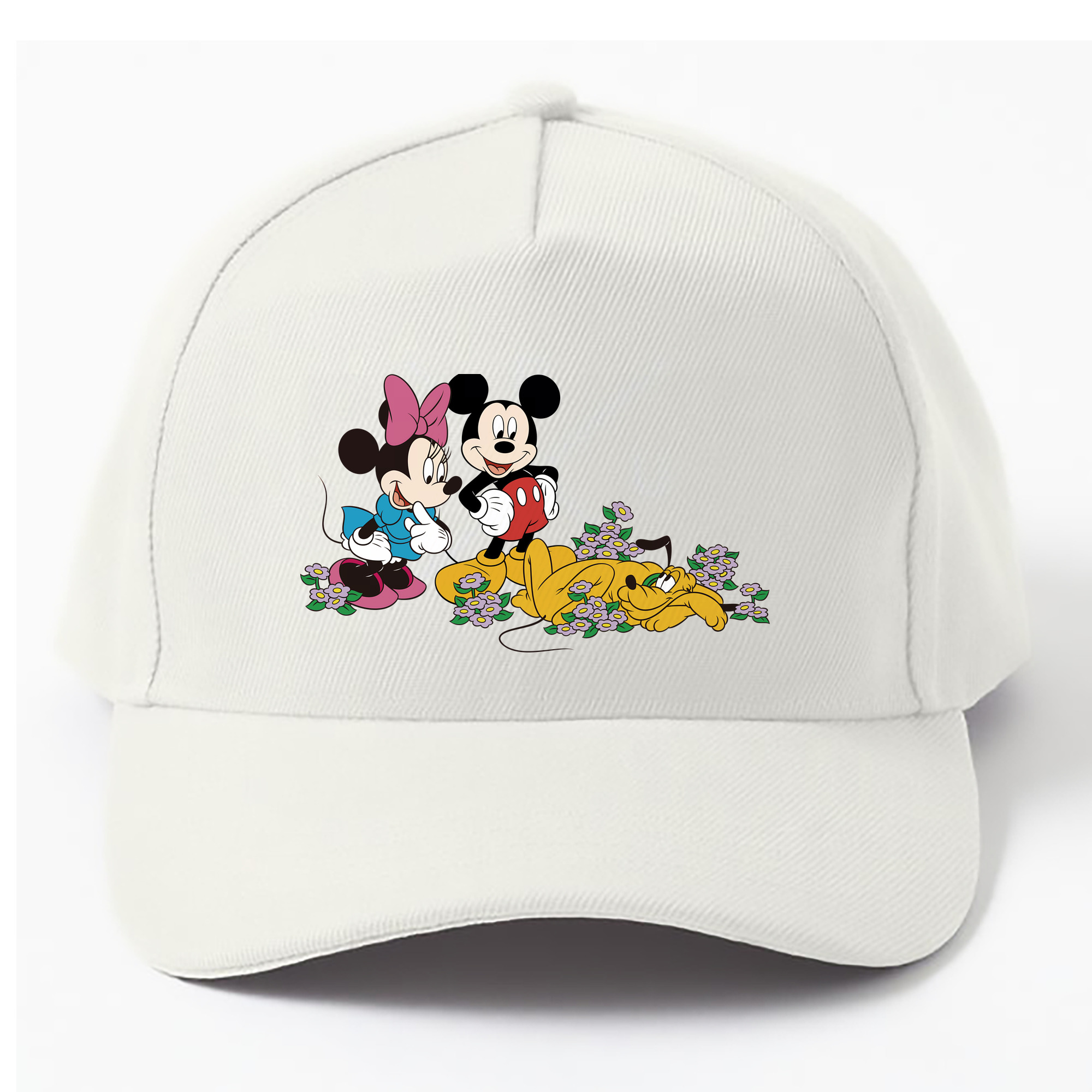 （画像用） ミッキーマウス Mickey Mouse ベースボールキャップ 綿100％ 男女兼用 帽子 スポーツ