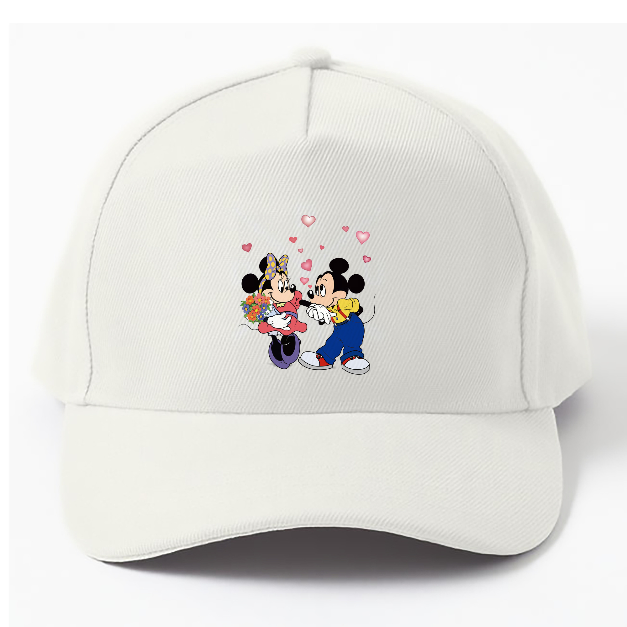 （画像用） ミッキーマウス Mickey Mouse ベースボールキャップ 綿100％ 男女兼用 帽子 スポーツ