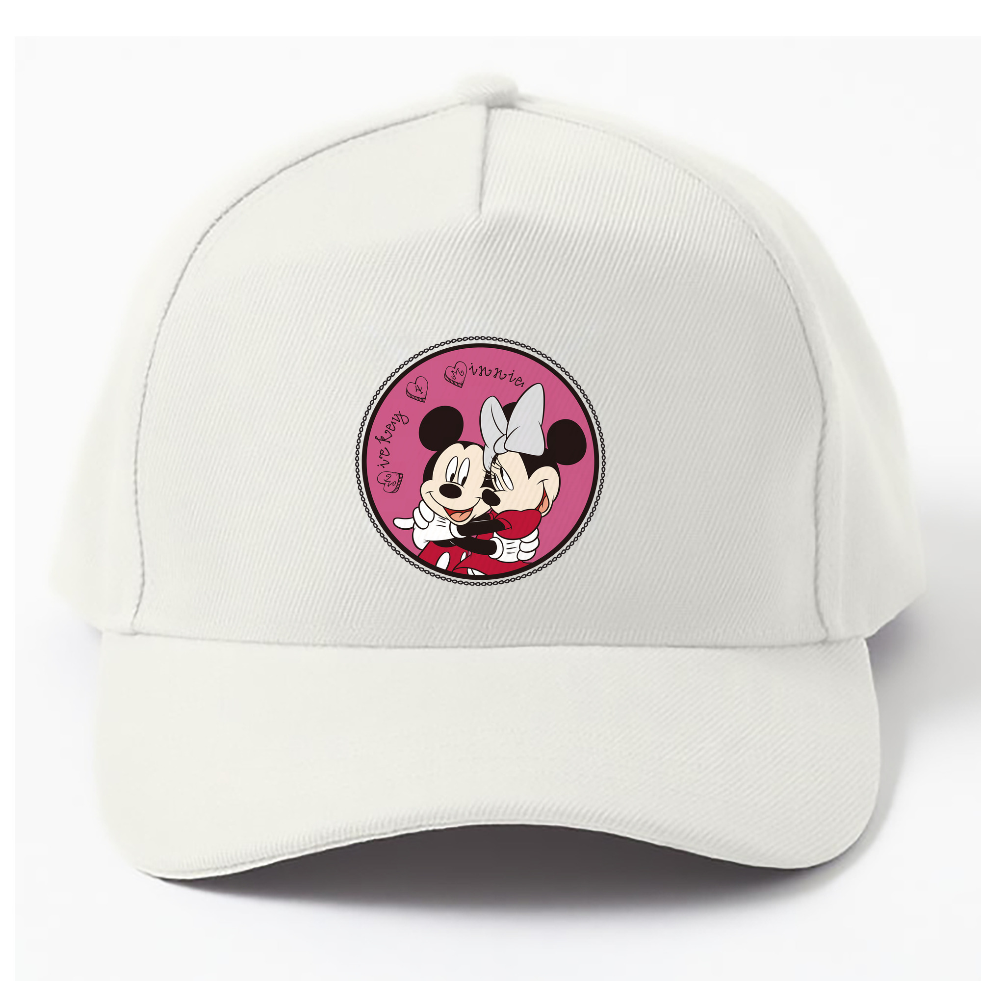 （画像用） ミッキーマウス Mickey Mouse ベースボールキャップ 綿100％ 男女兼用 帽子 スポーツ