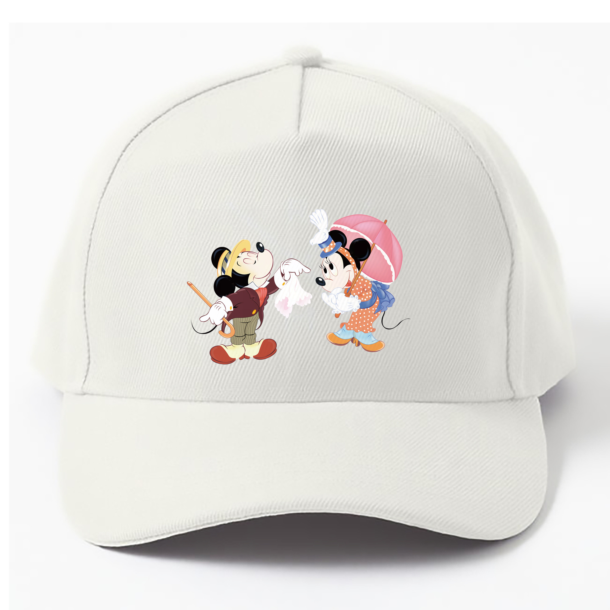 （画像用） ミッキーマウス Mickey Mouse ベースボールキャップ 綿100％ 男女兼用 帽子 スポーツ