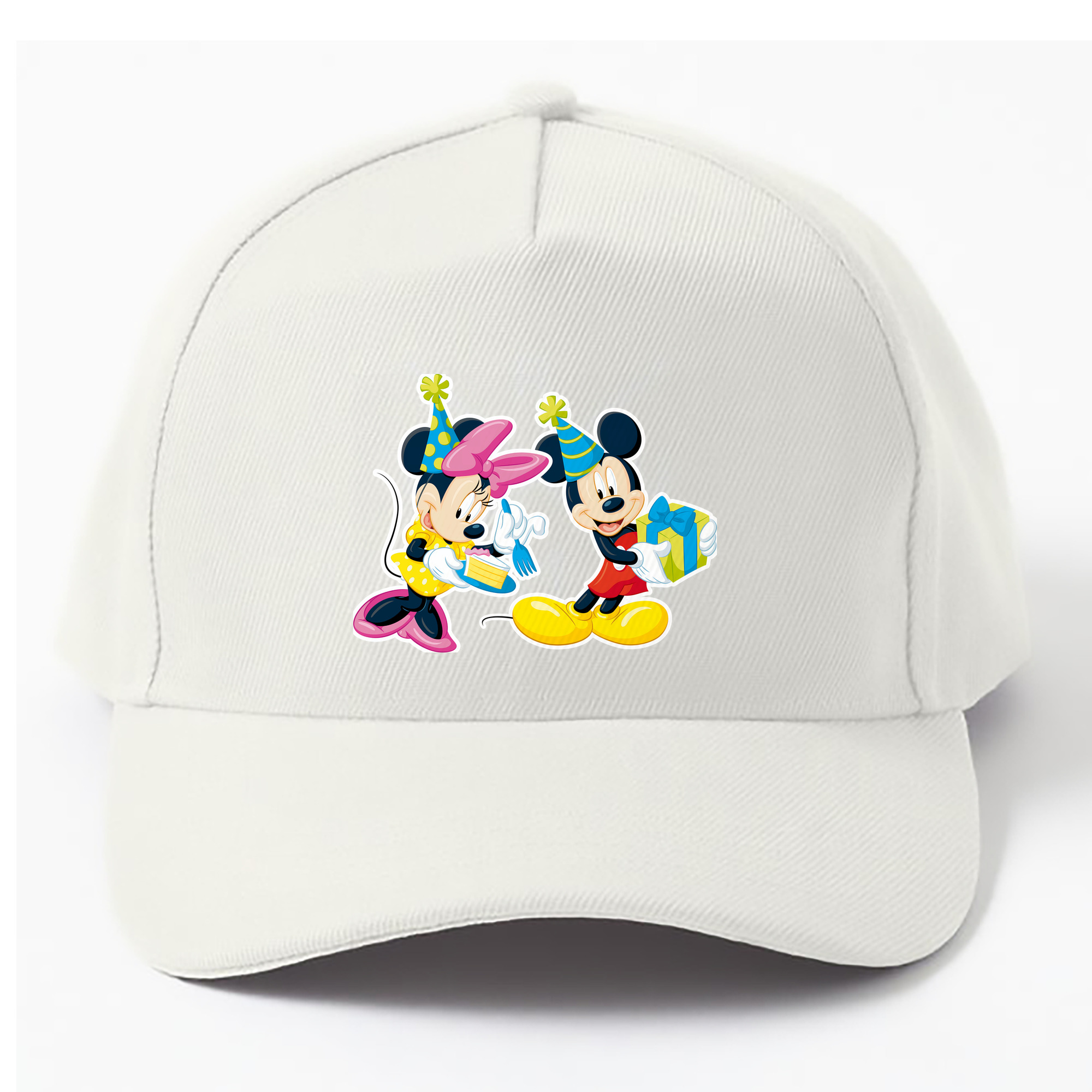 （画像用） ミッキーマウス Mickey Mouse ベースボールキャップ 綿100％ 男女兼用 帽子 スポーツ