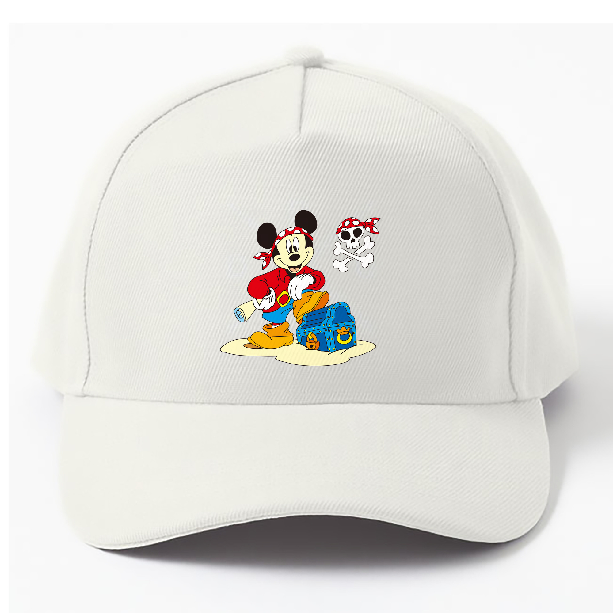 （画像用） ミッキーマウス Mickey Mouse ベースボールキャップ 綿100％ 男女兼用 帽子 スポーツ