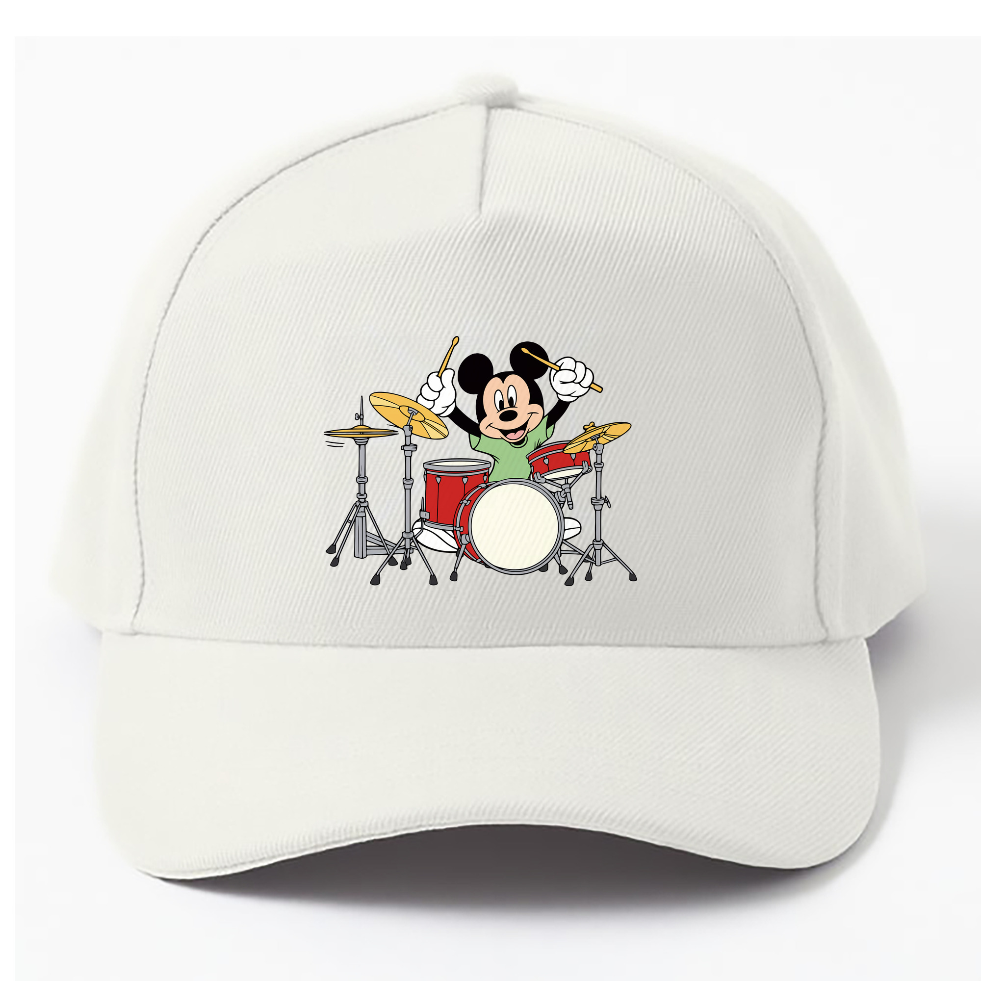 （画像用） ミッキーマウス Mickey Mouse ベースボールキャップ 綿100％ 男女兼用 帽子 スポーツ