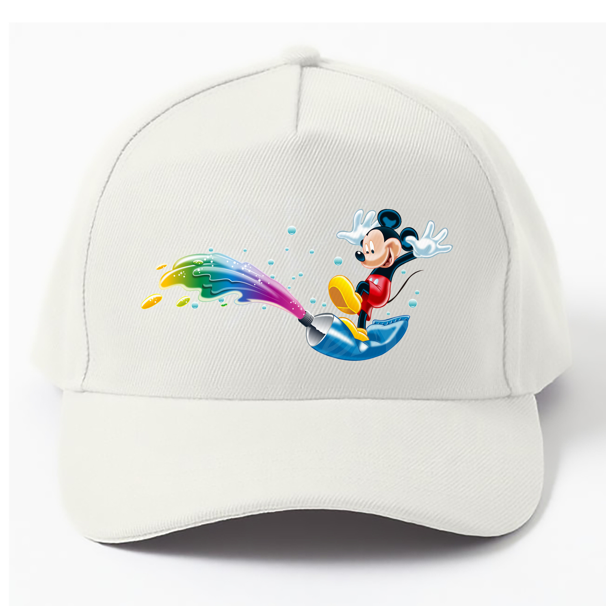 （画像用） ミッキーマウス Mickey Mouse ベースボールキャップ 綿100％ 男女兼用 帽子 スポーツ