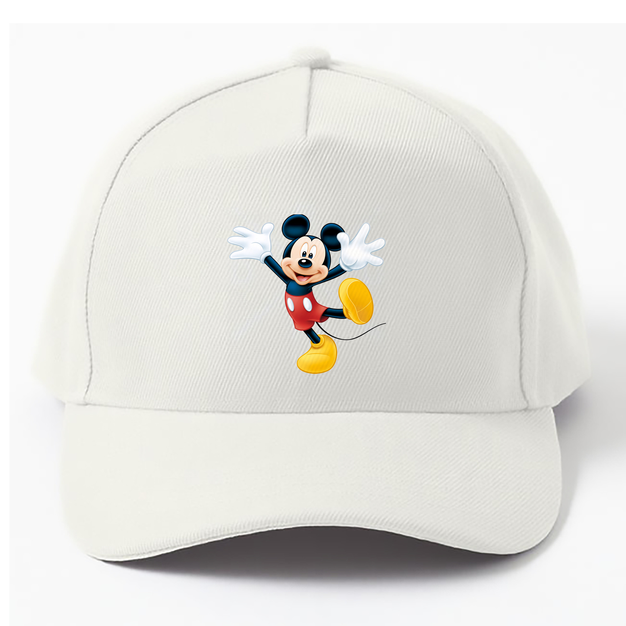 （画像用） ミッキーマウス Mickey Mouse ベースボールキャップ 綿100％ 男女兼用 帽子 スポーツ
