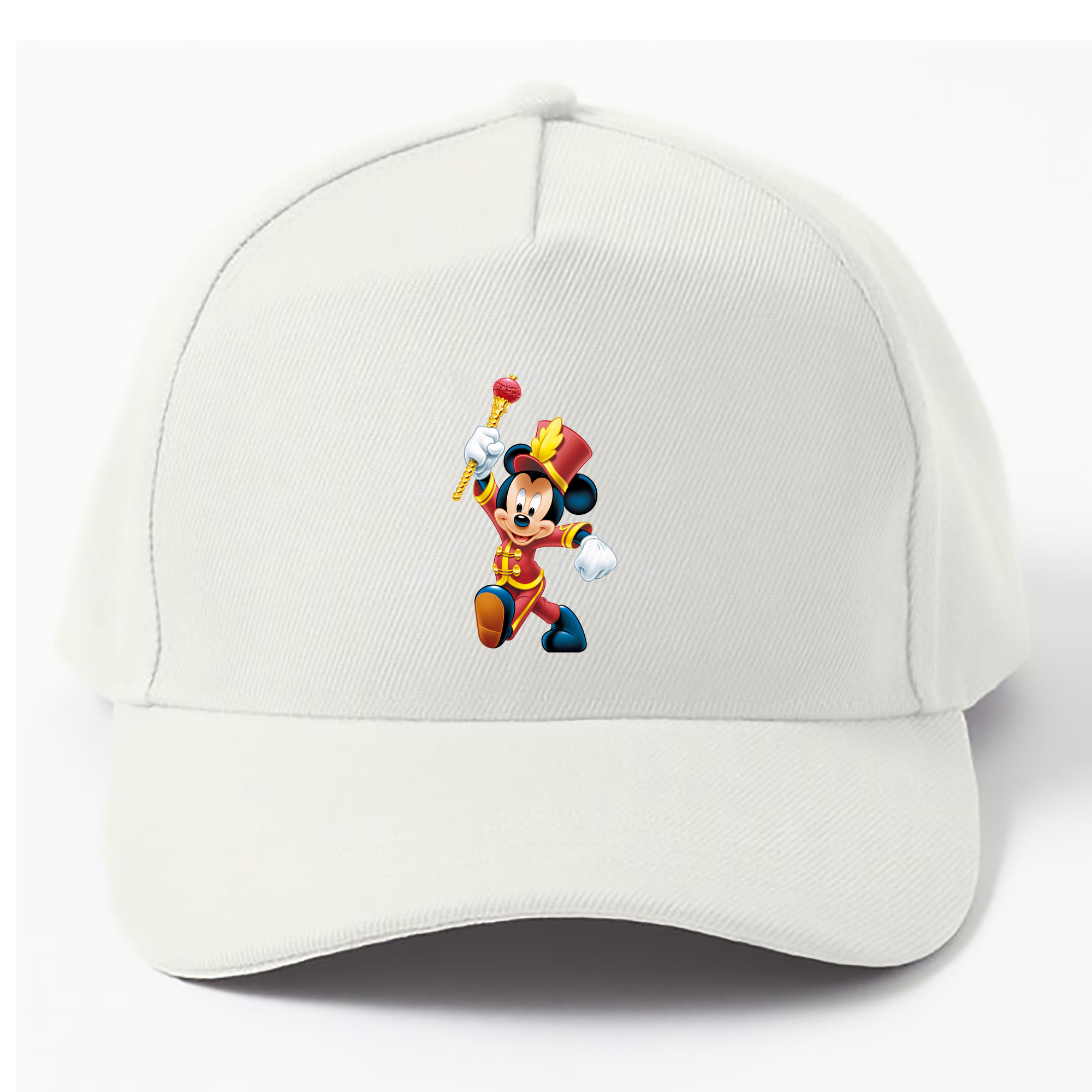 （画像用） ミッキーマウス Mickey Mouse ベースボールキャップ 綿100％ 男女兼用 帽子 スポーツ