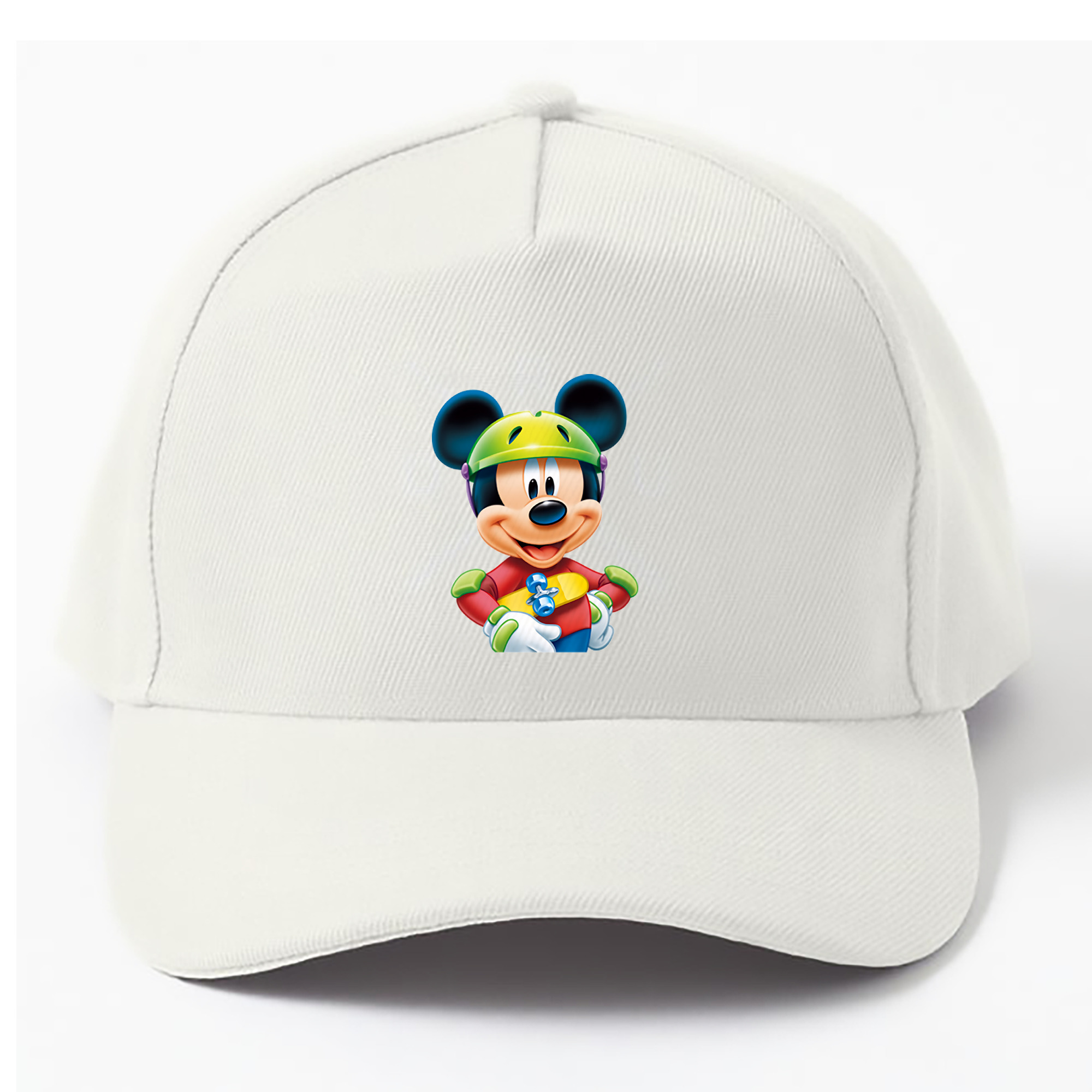 （画像用） ミッキーマウス Mickey Mouse ベースボールキャップ 綿100％ 男女兼用 帽子 スポーツ