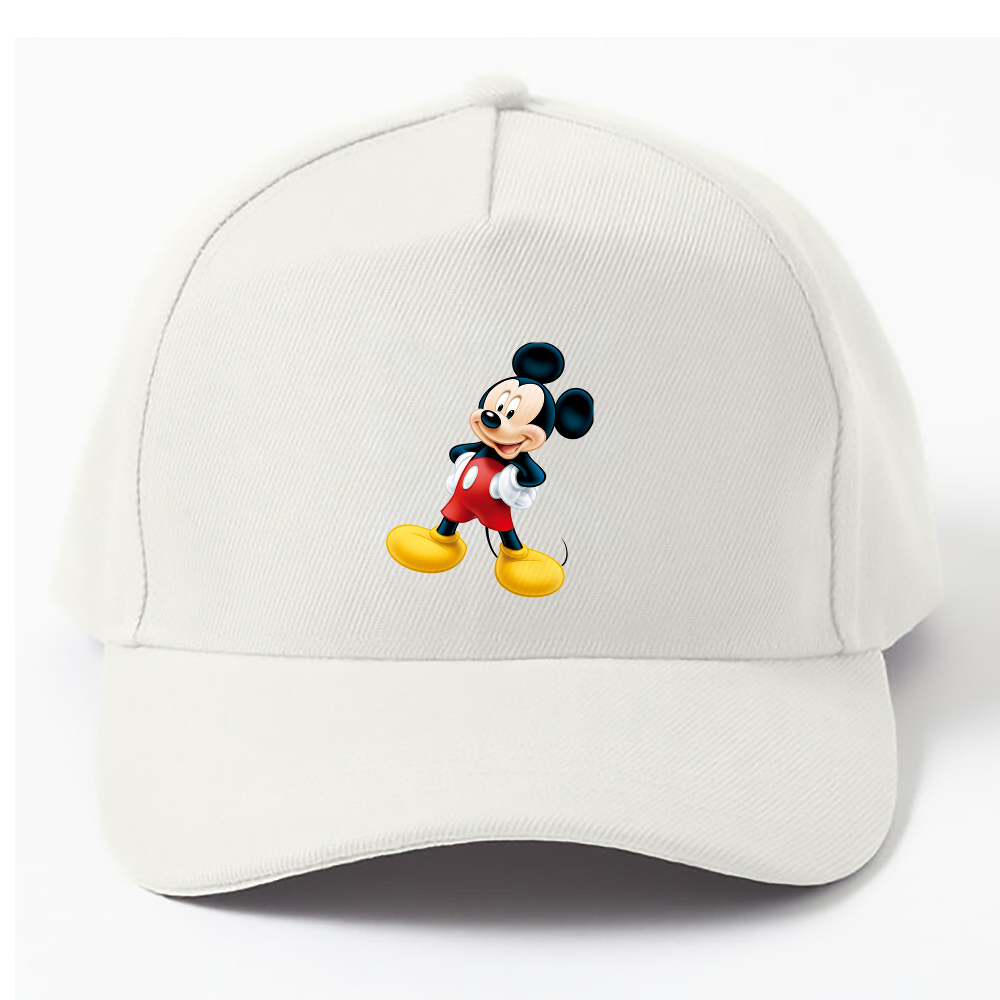 （画像用） ミッキーマウス Mickey Mouse ベースボールキャップ 綿100％ 男女兼用 帽子 スポーツ