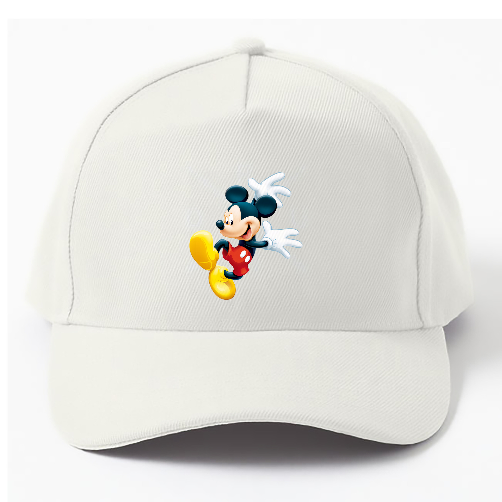（画像用） ミッキーマウス Mickey Mouse ベースボールキャップ 綿100％ 男女兼用 帽子 スポーツ