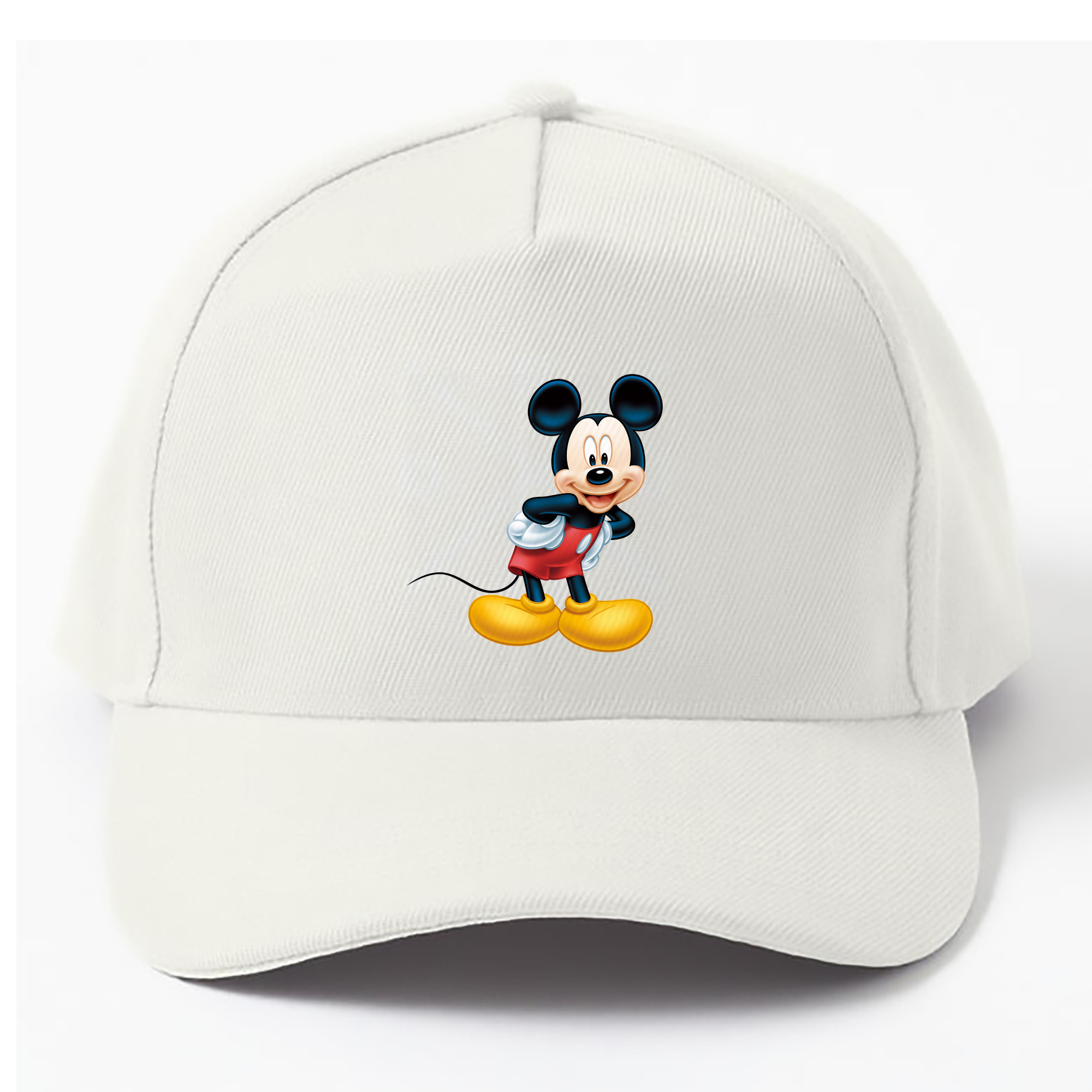 （画像用） ミッキーマウス Mickey Mouse ベースボールキャップ 綿100％ 男女兼用 帽子 スポーツ