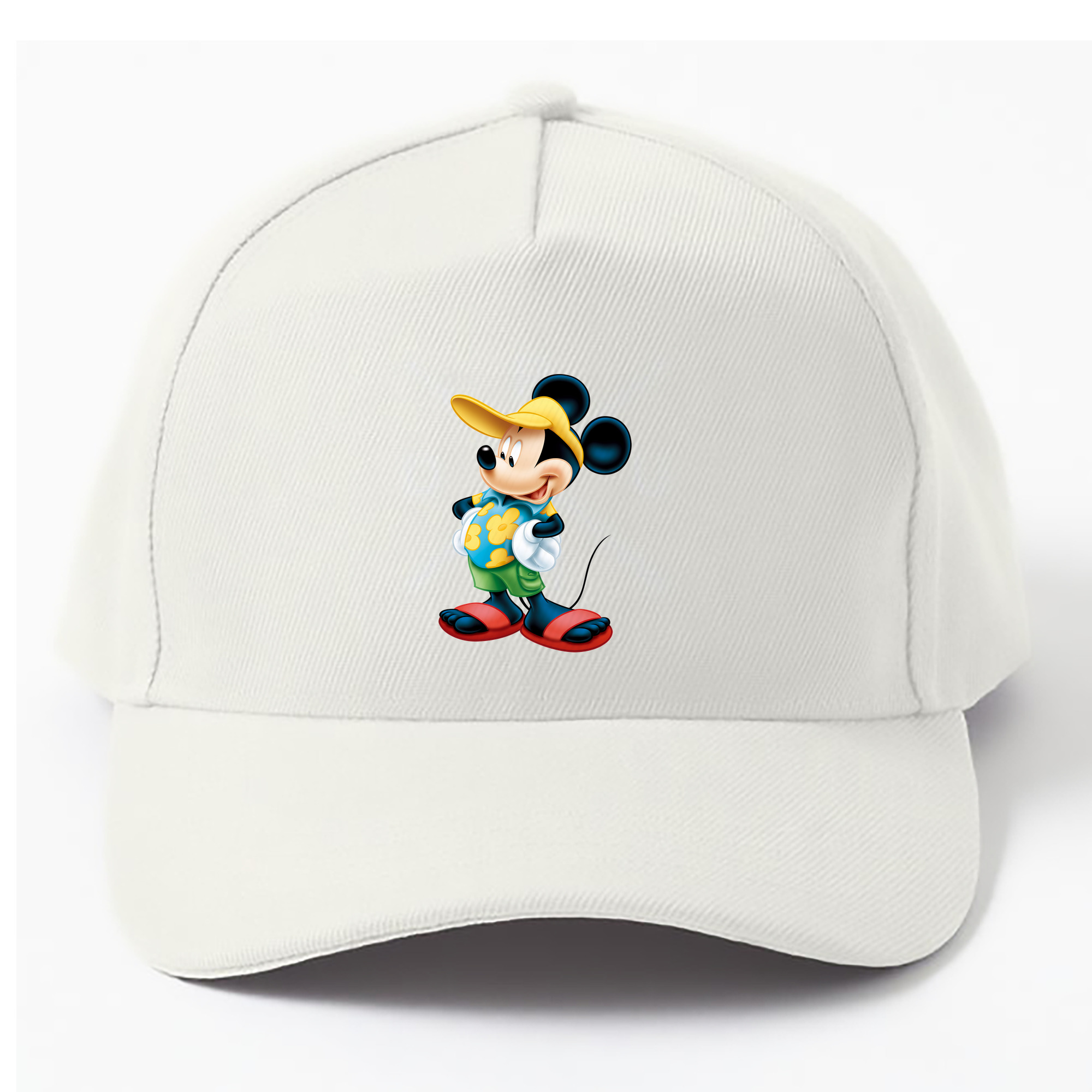 （画像用） ミッキーマウス Mickey Mouse ベースボールキャップ 綿100％ 男女兼用 帽子 スポーツ