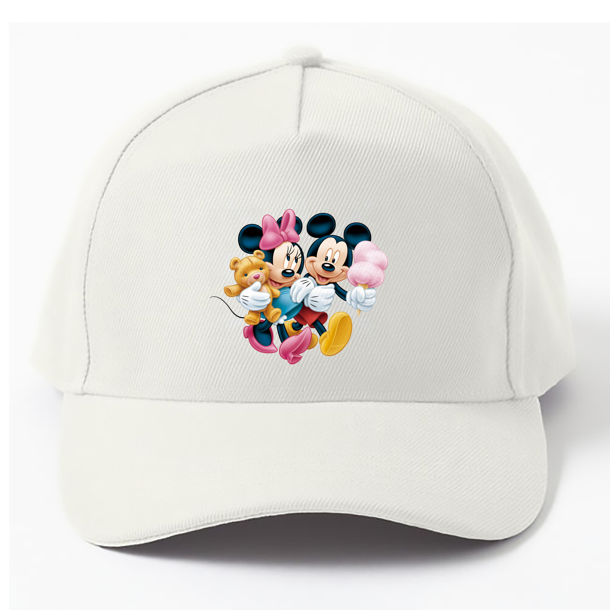 （画像用） ミッキーマウス Mickey Mouse ベースボールキャップ 綿100％ 男女兼用 帽子 スポーツ