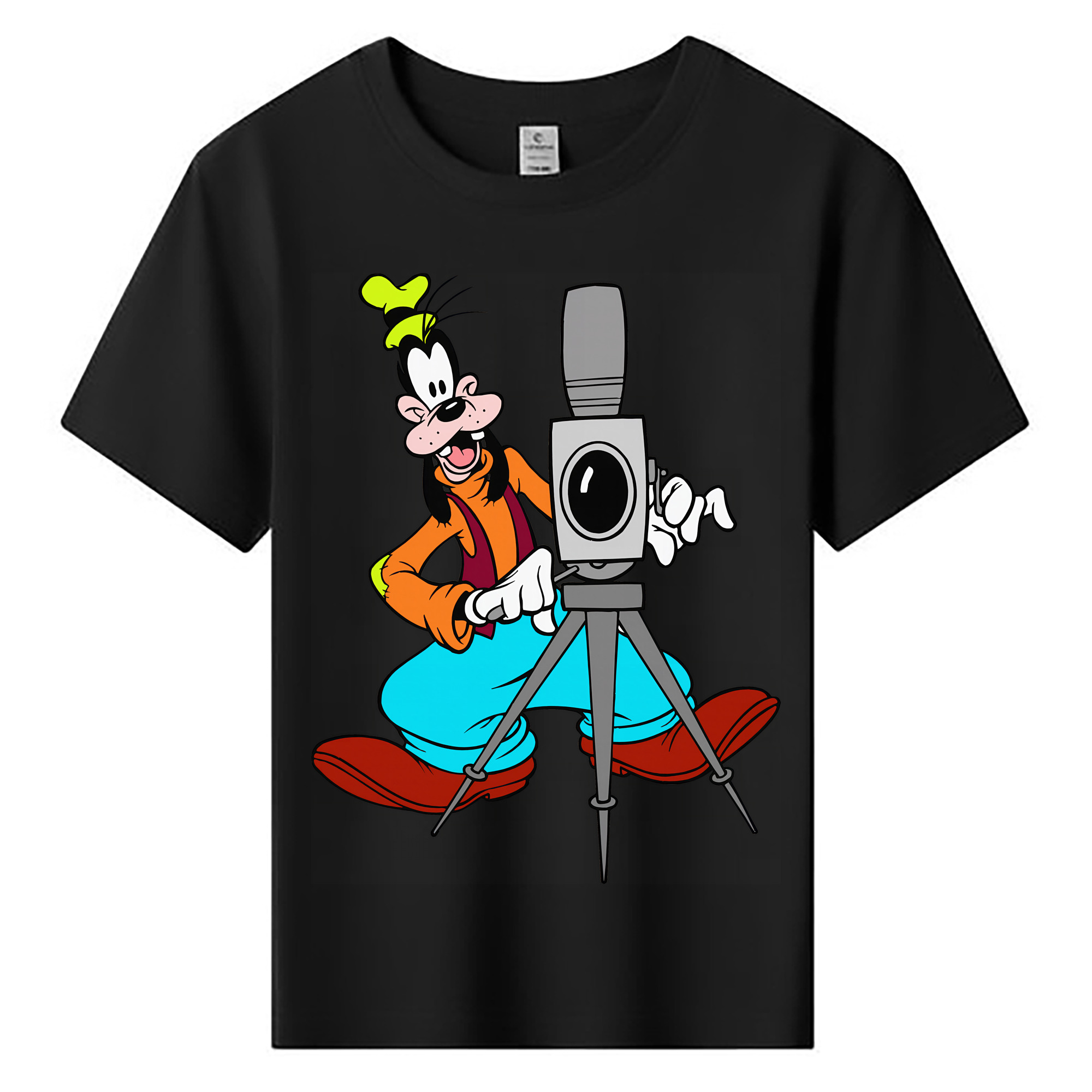 （画像用） ミッキーマウス Mickey Mouse 綿100％キッズTシャツ（フロントプリント）