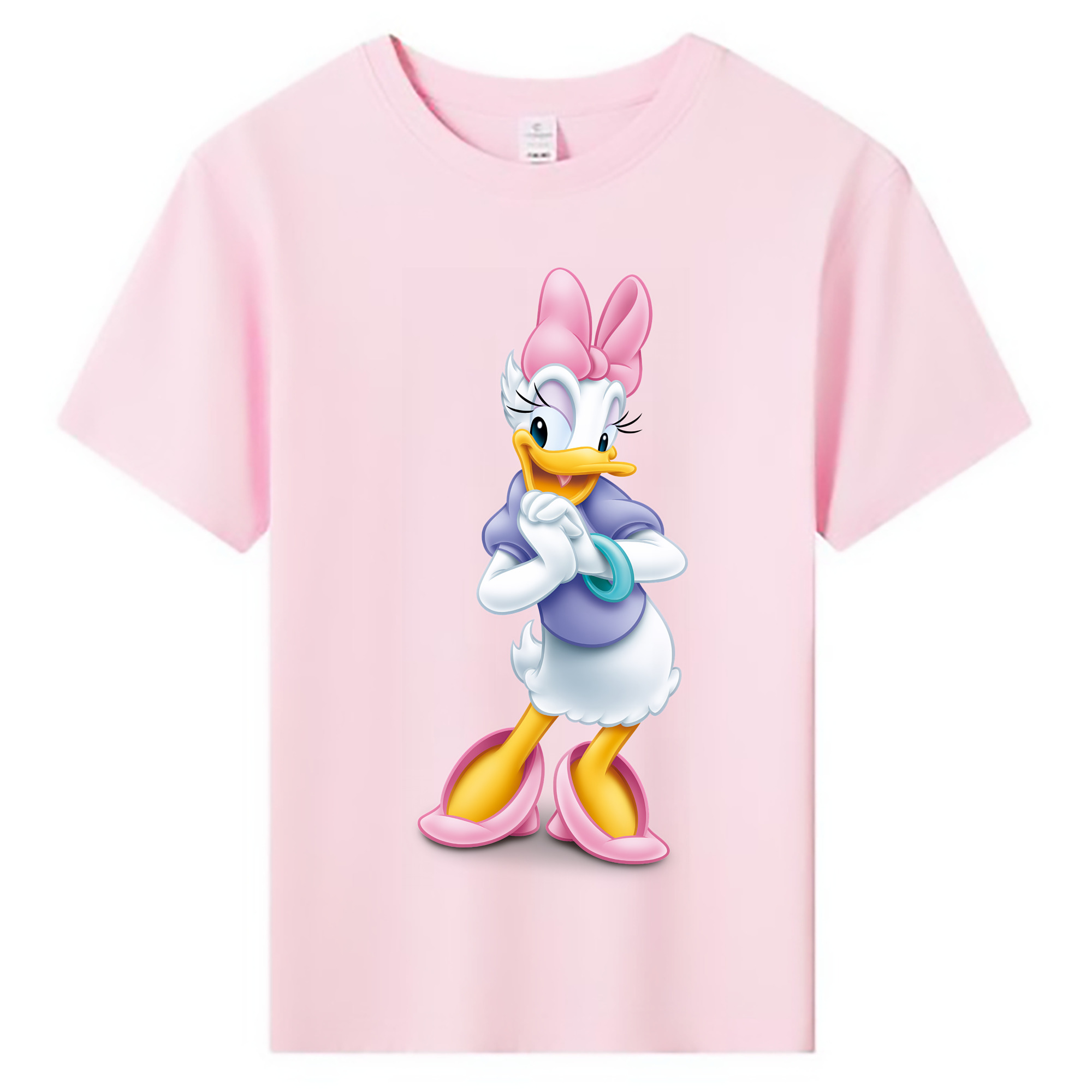 （画像用） ミッキーマウス Mickey Mouse 綿100％キッズTシャツ（フロントプリント）