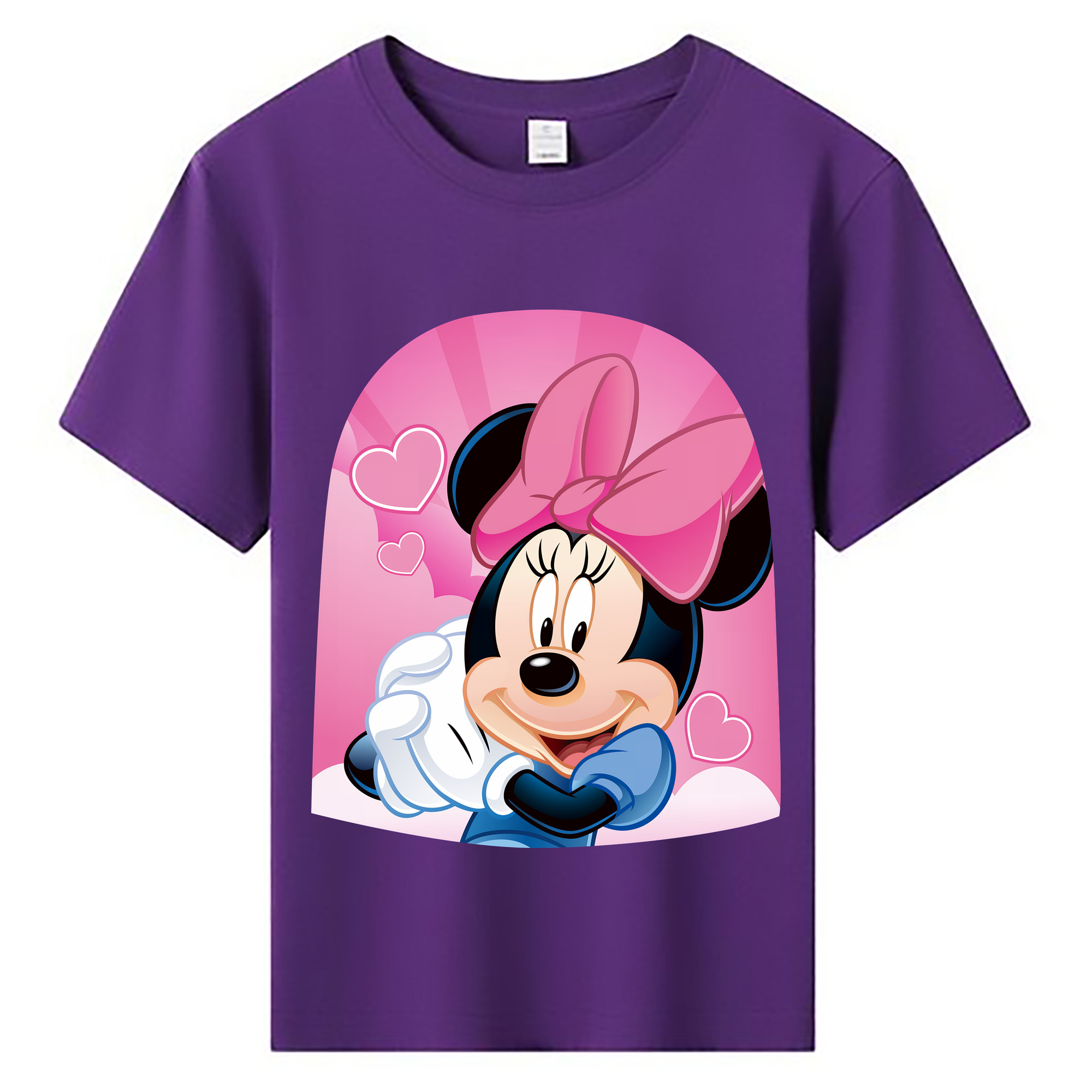 ミッキーマウス Mickey Mouse 綿100％キッズTシャツ（フロントプリント）