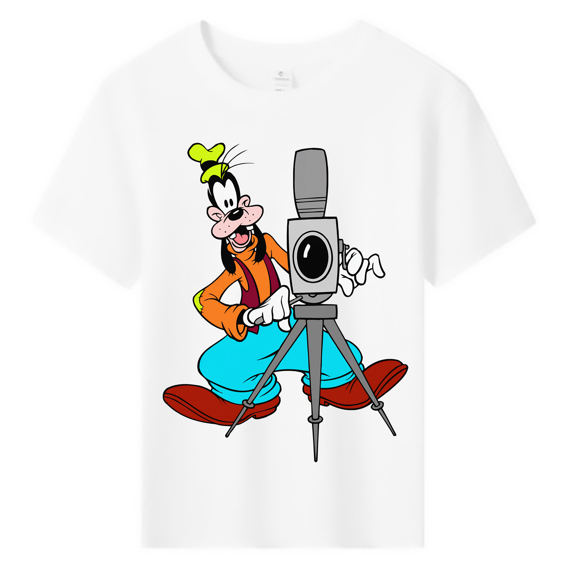 （画像用） ミッキーマウス Mickey Mouse 綿100％キッズTシャツ（フロントプリント）