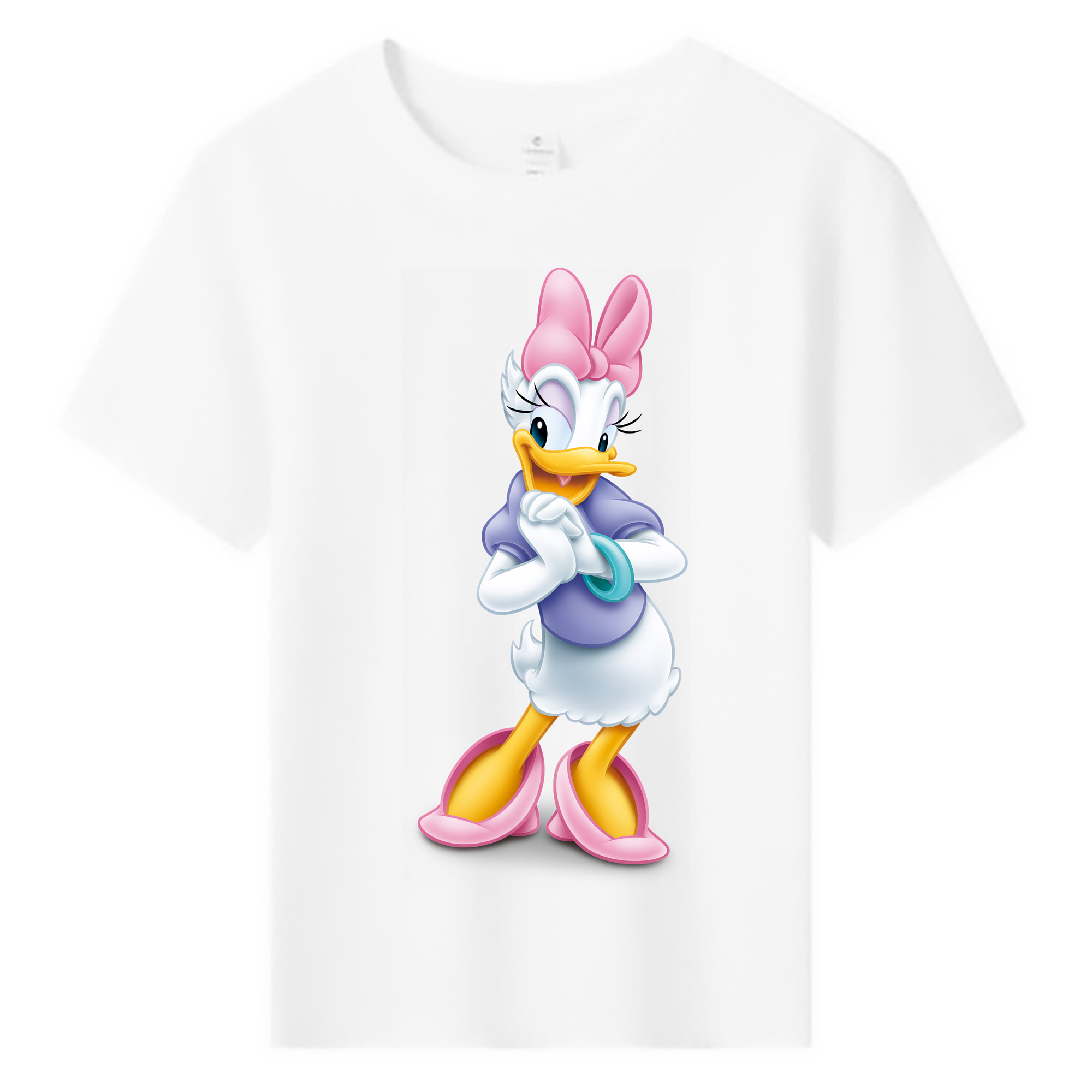 （画像用） ミッキーマウス Mickey Mouse 綿100％キッズTシャツ（フロントプリント）