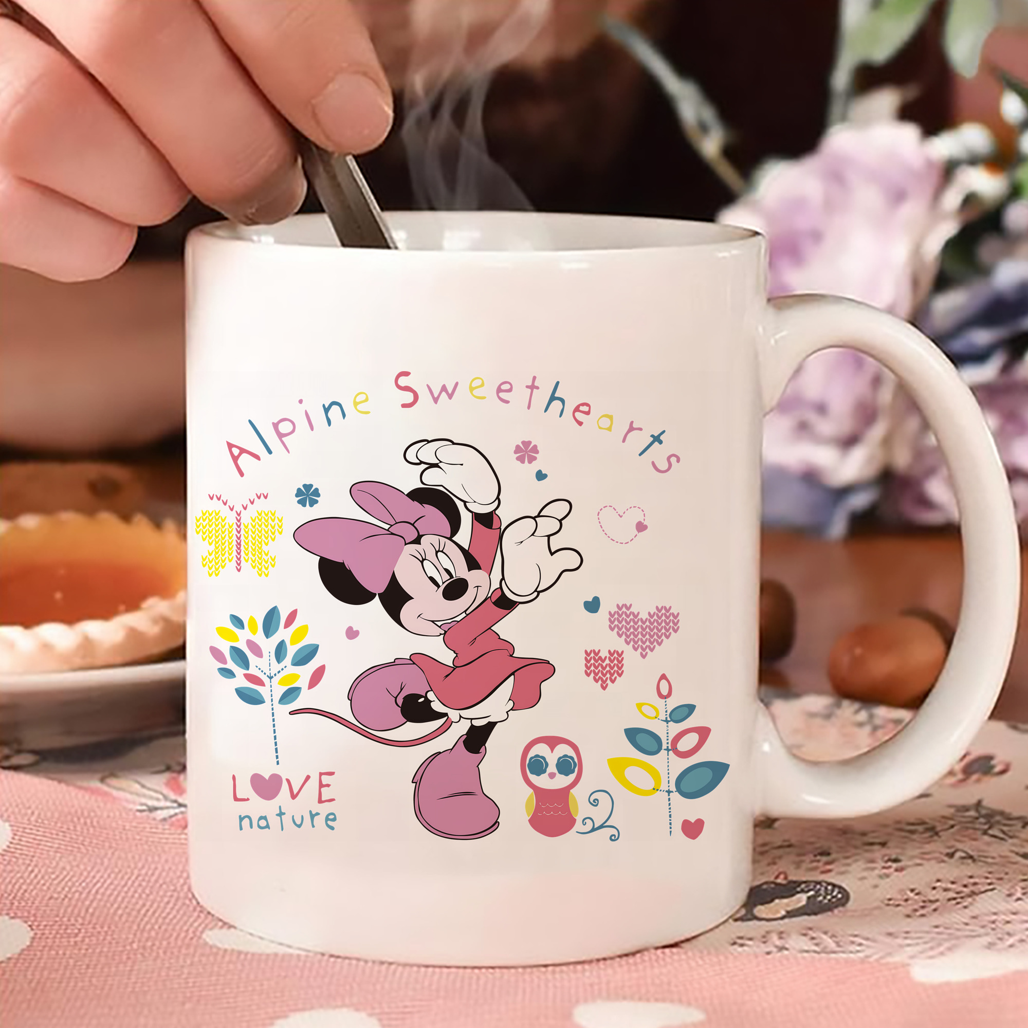 ミッキーマウス Mickey Mouse カラーマグカップ