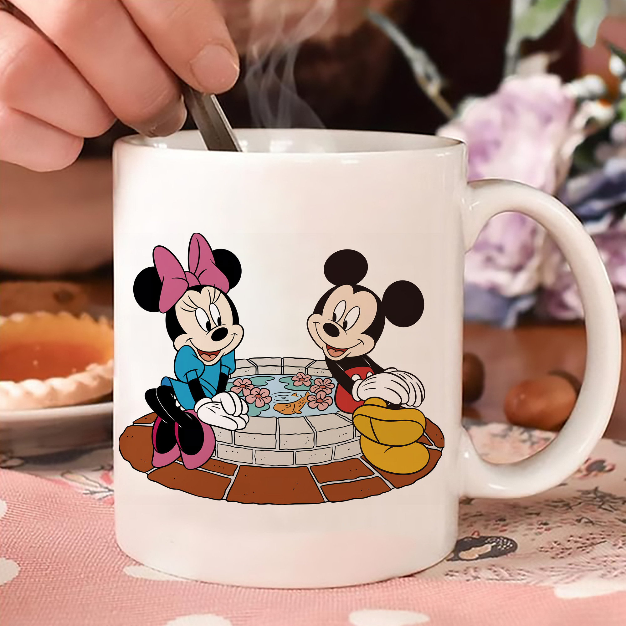 ミッキーマウス Mickey Mouse カラーマグカップ